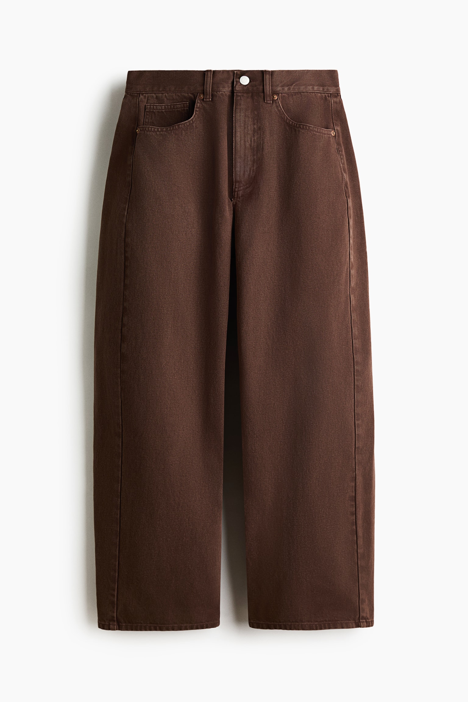 Barrel Regular Waist Jeans - Marron/Bleu denim clair/Dark denim blue - 2