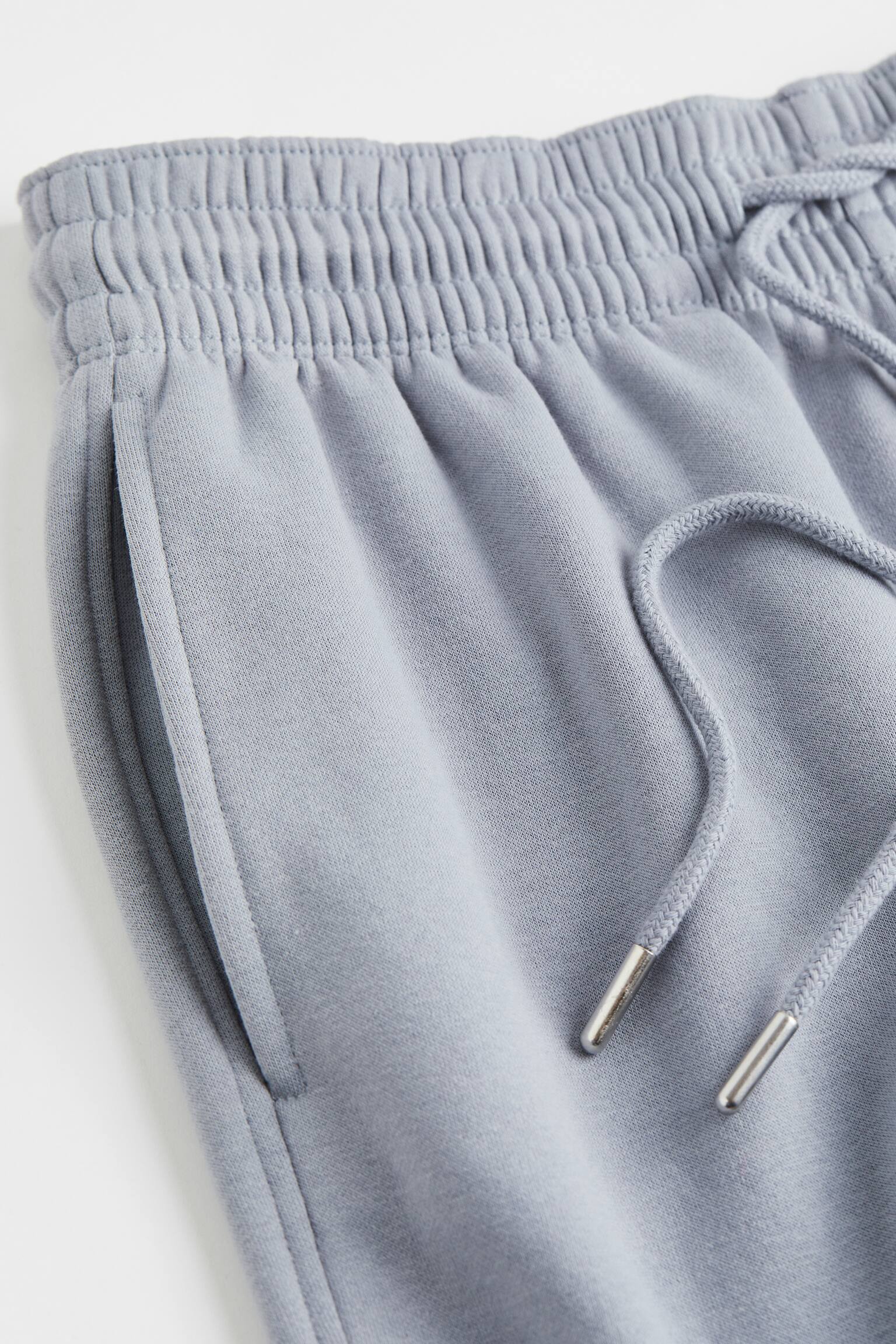 Quần nỉ cotton pha - Màu xanh dương-xám nhạt/Màu xám nhạt đốm - 2