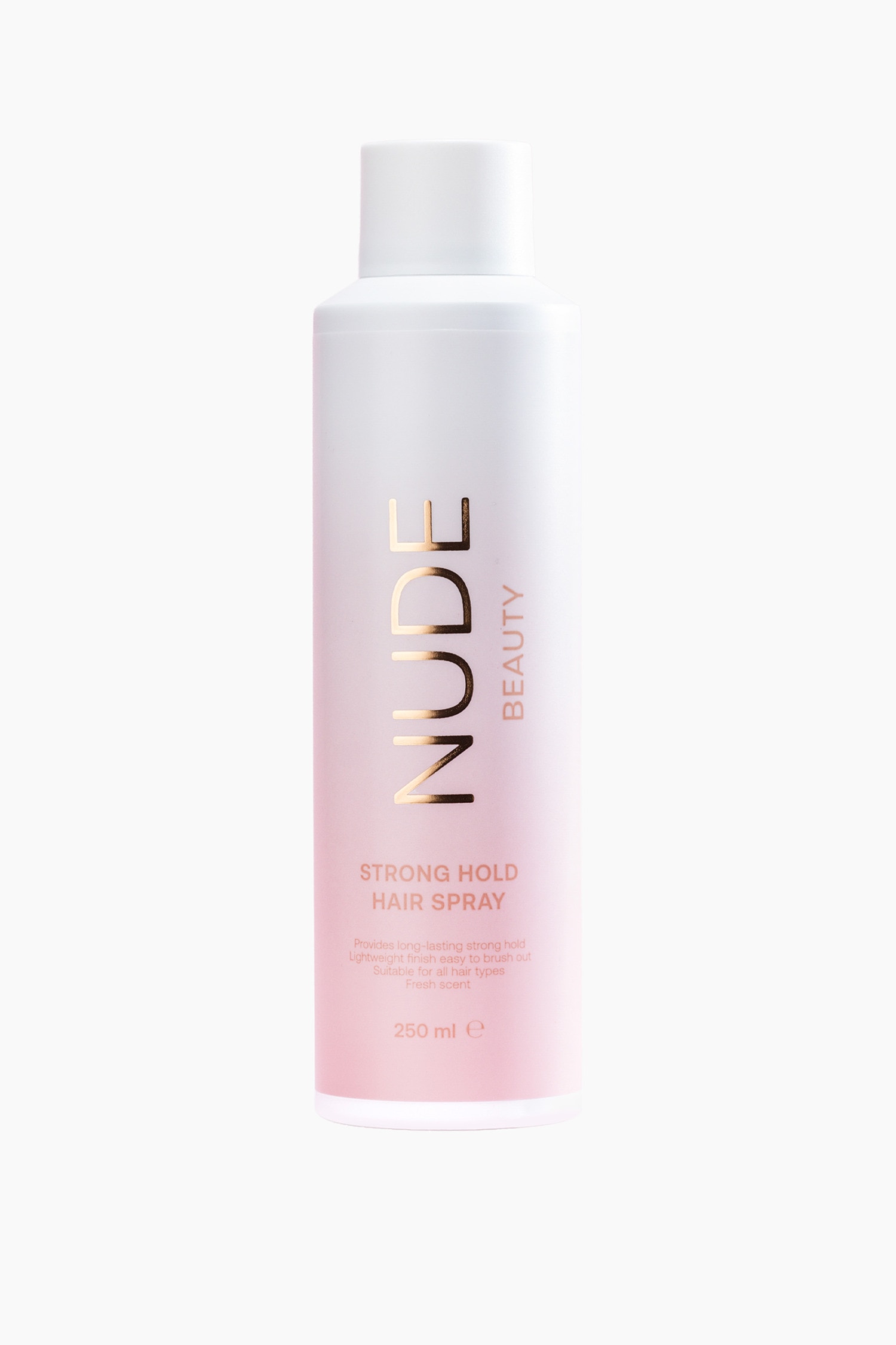 Nude Beauty - Strong Hold Hair Spray - Transparent