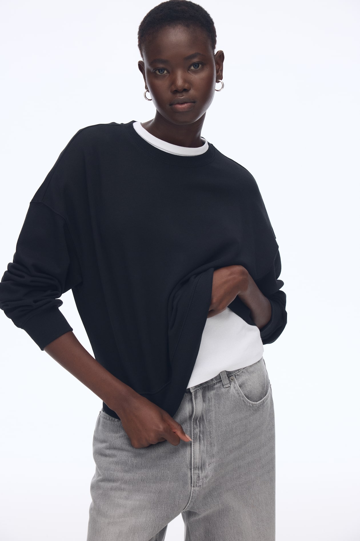 Sweat - Noir - FEMME | H&M FR
