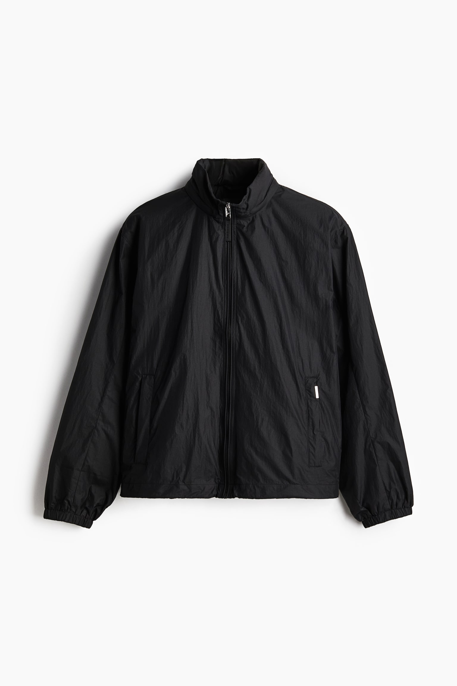 Regular Fit Water-repellent windbreaker - Black - 2