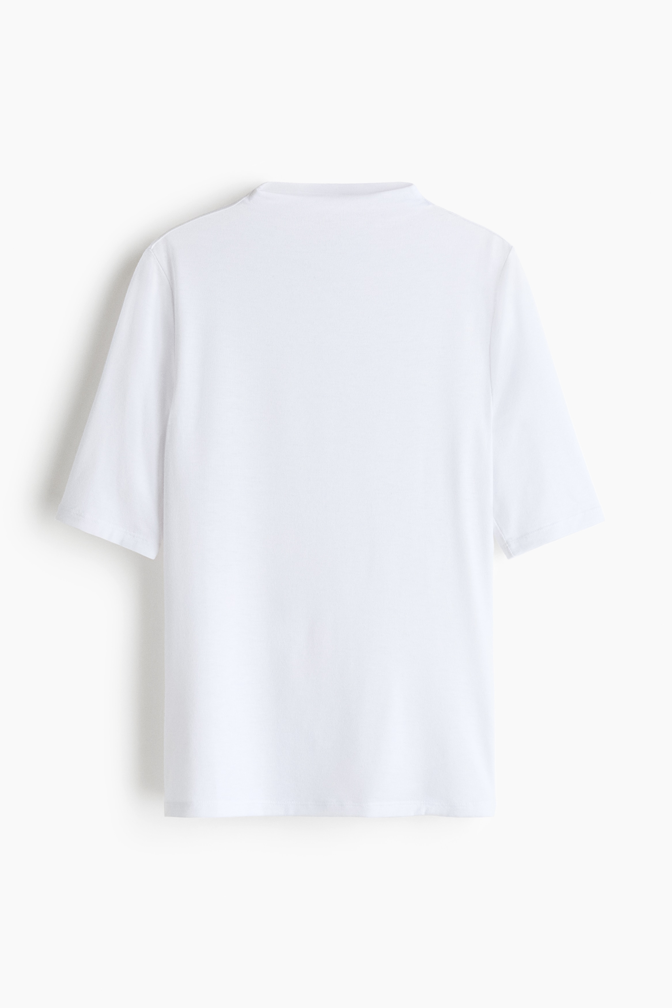 Top Warming Slim Fit de cuello alto - Blanco/Azul marino/Negro