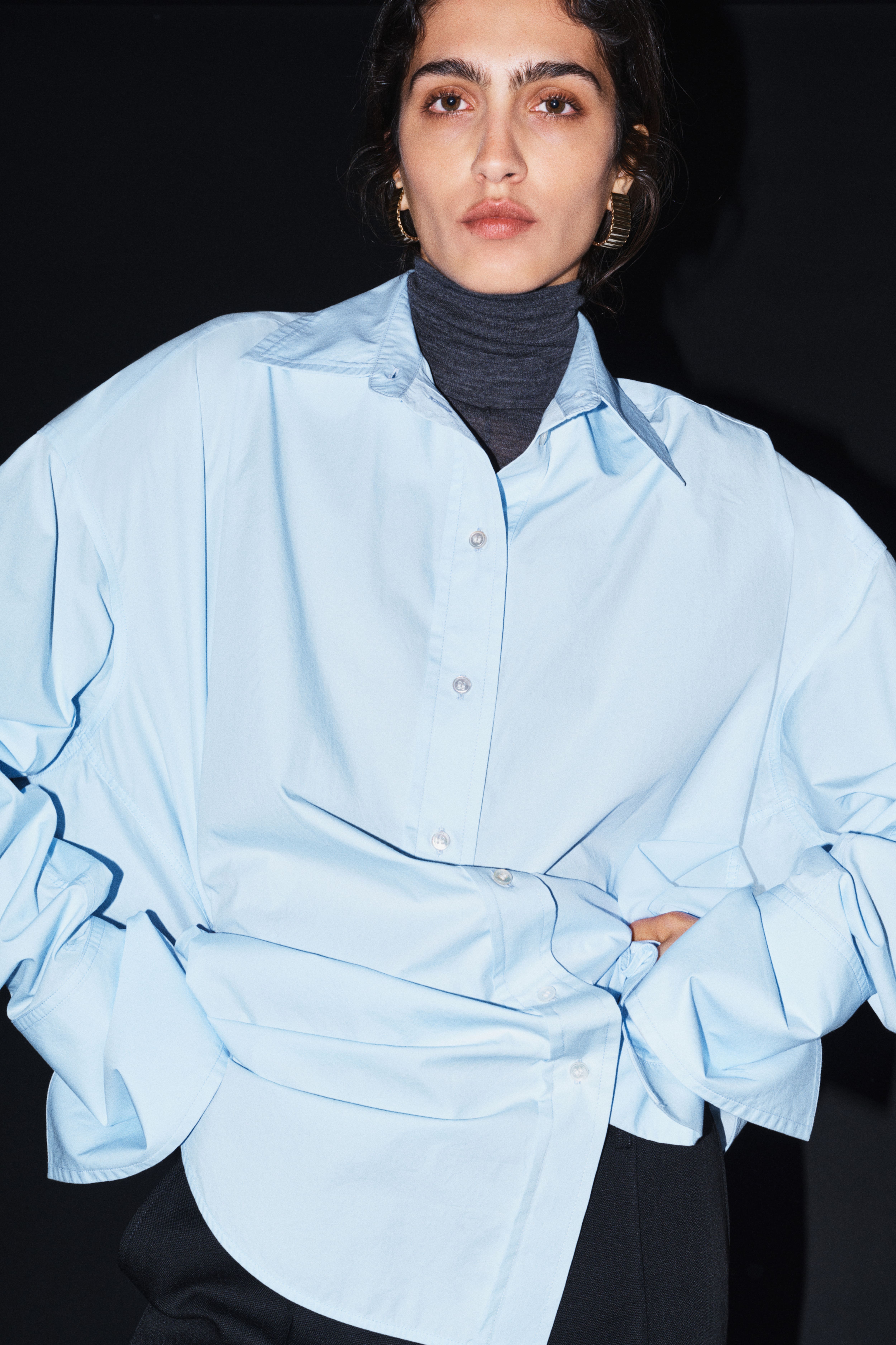 Oversized Cotton Shirt