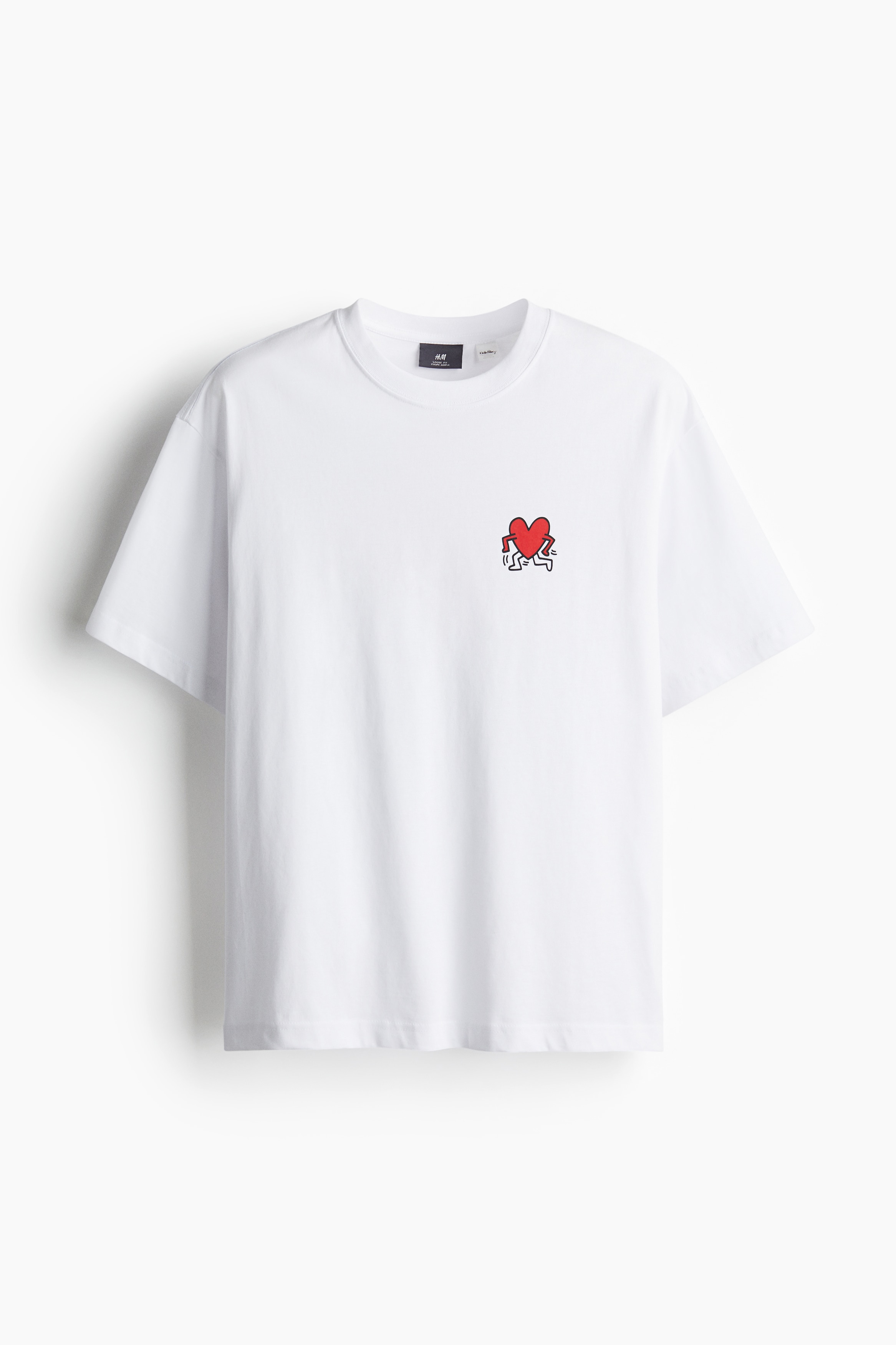 T-shirt Coupe Flottante - Blanc/Keith Haring/Noir/Nirvana/Noir/Florida Gators/Noir/2pac/Brun/Van Gogh/Blanc/Claude Monet/Blanc/Honda/Blanc/Pulp Fiction/Blanc/Snoopy/Noir/Post Malone/Blanc/Reservoir Dogs/Blanc/Johnny Cash/Blanc/Formula 1/Blanc/NASCAR/Blanc/Keith Haring/Blanc/Les Dents de la mer/Noir/Pink Floyd/Blanc/Claude Monet/Noir/Fender