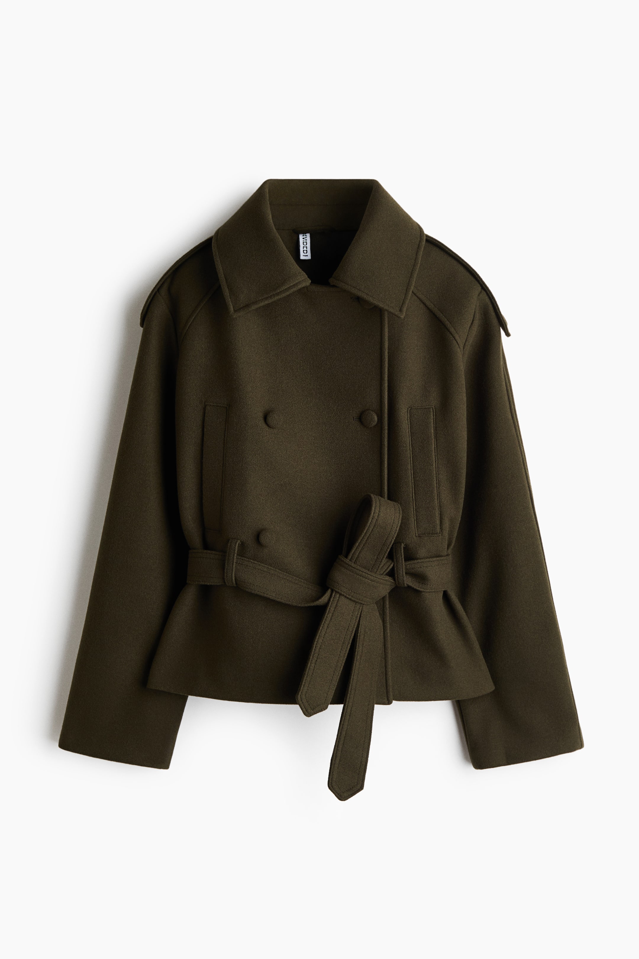 Short Double-Breasted Coat