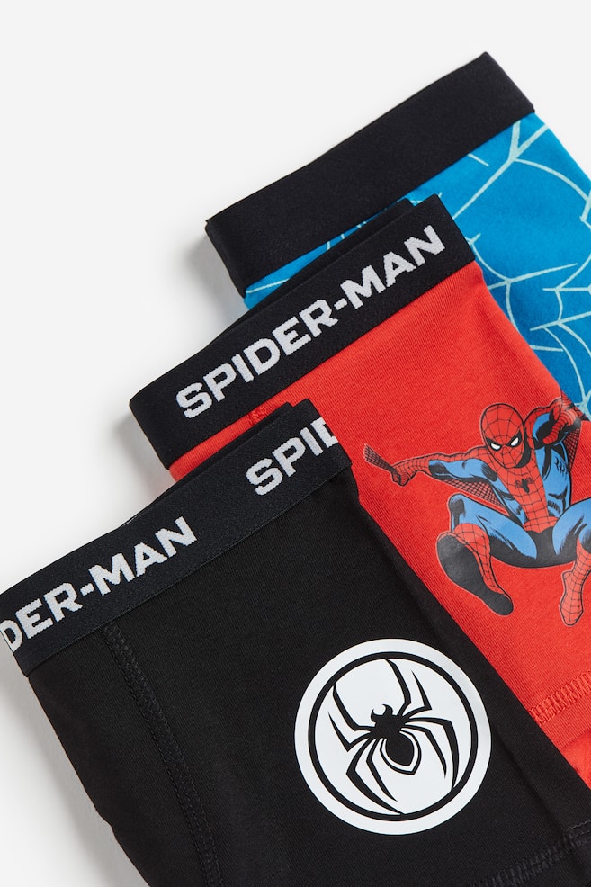5-pack boxer shorts - Red/Spider-Man/White/Marvel Comics/Turquoise/Pokémon/Red/Spider-Man/dc/dc/dc - 2