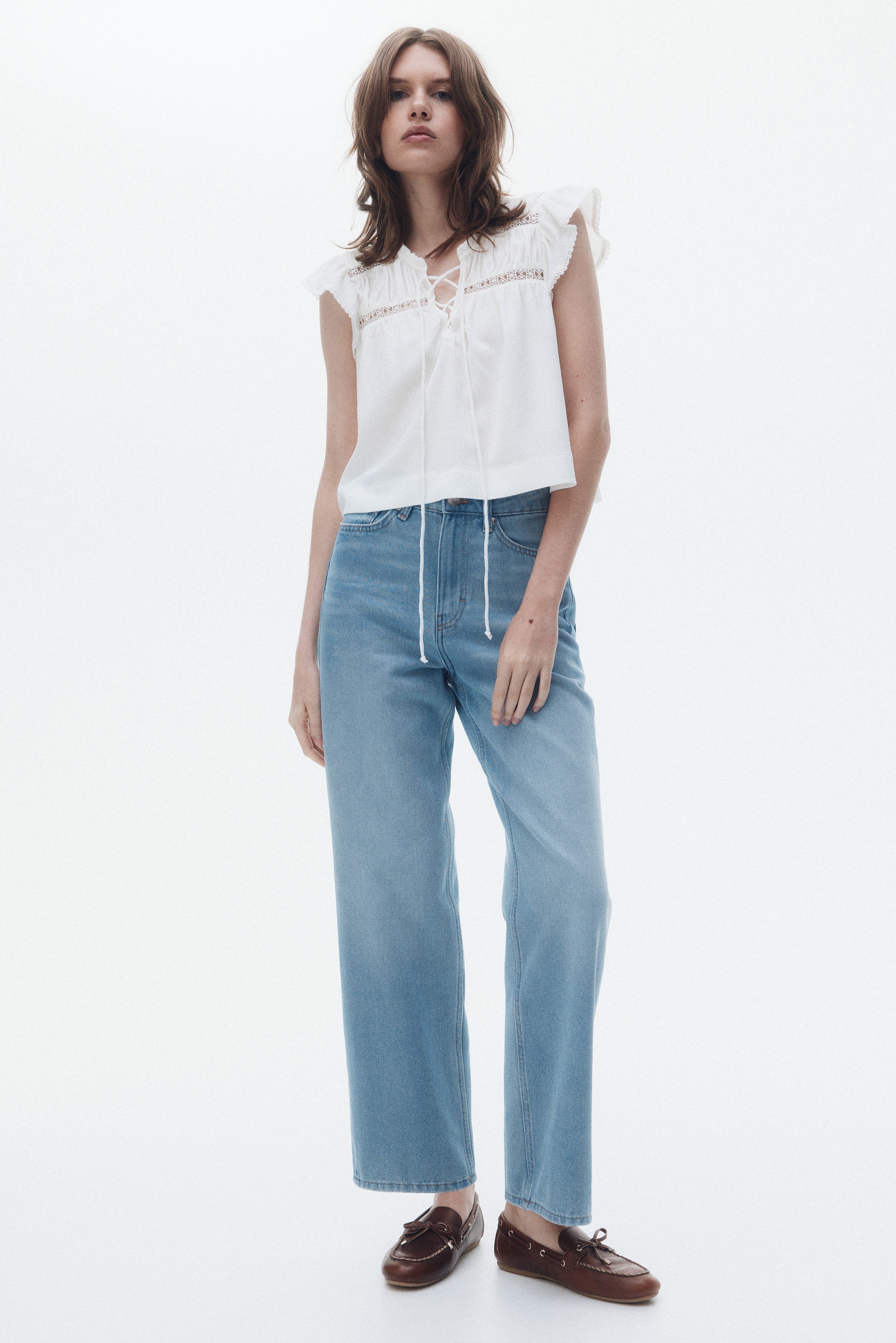 Straight High Jeans