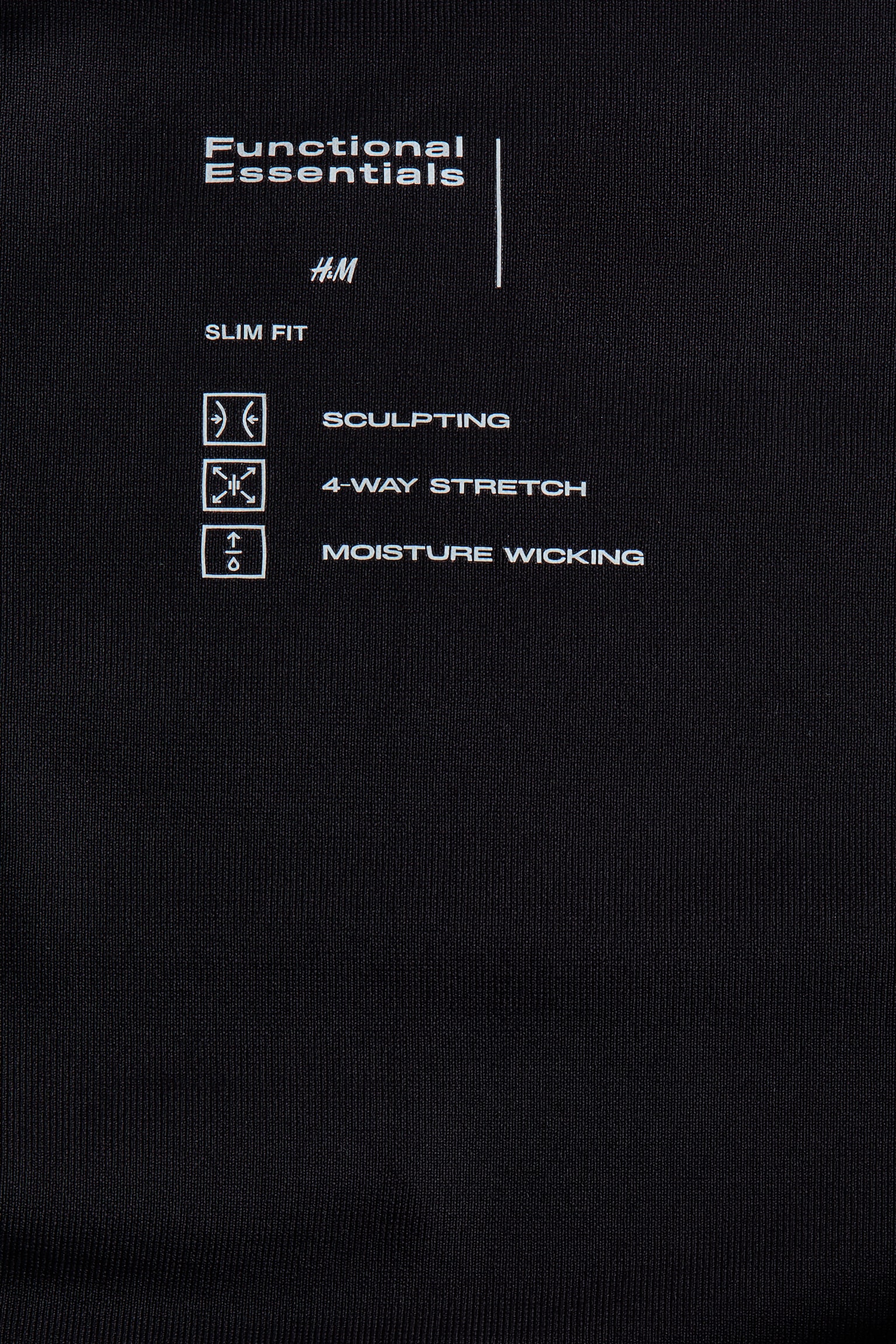 Боди Sculpting Halterneck, стринги — H&M, цвет: Чёрный — фото 10