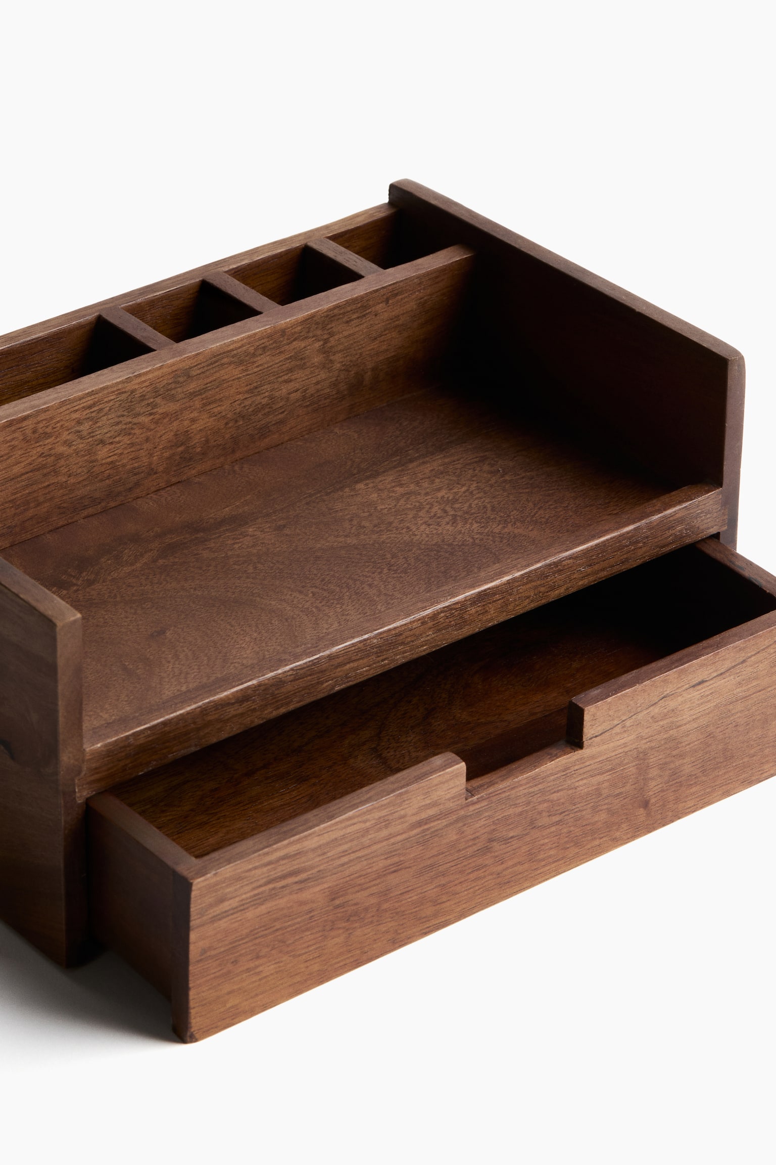 Wooden organiser - Dark brown - 3
