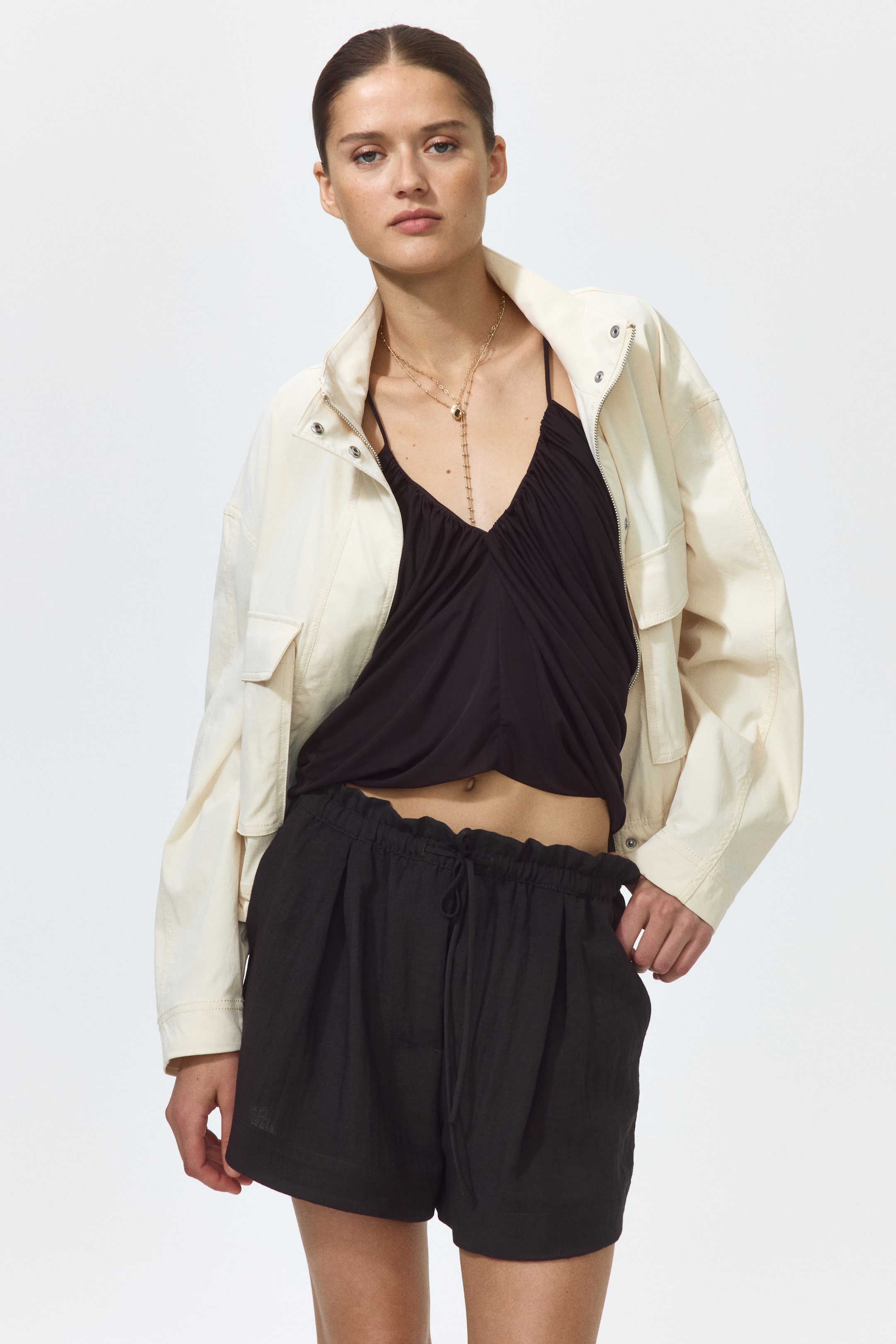 Short avec cordon de serrage