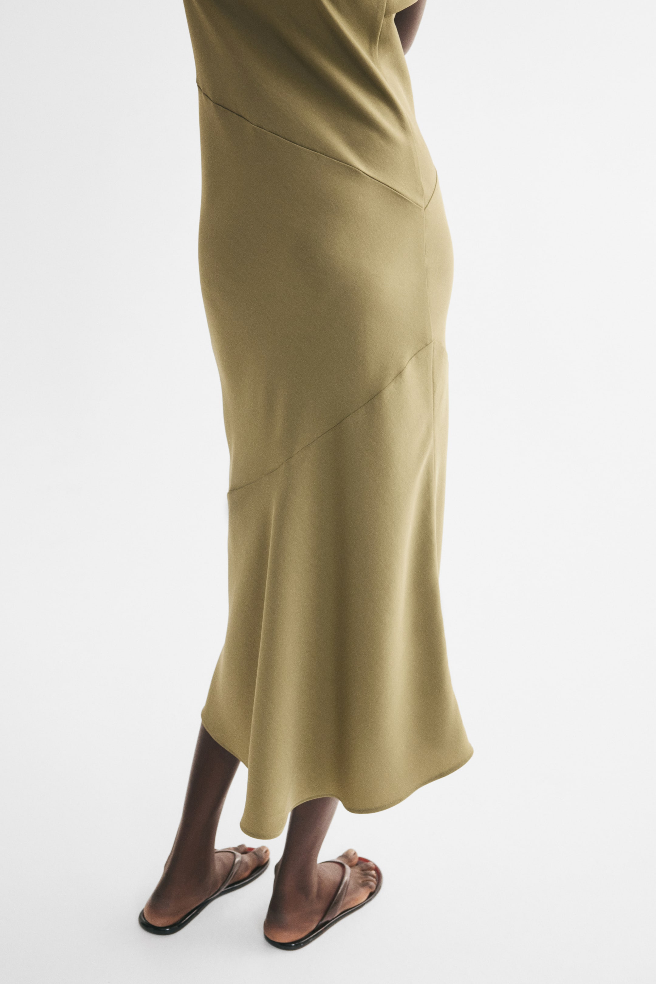 Asymmetric Strappy Dress