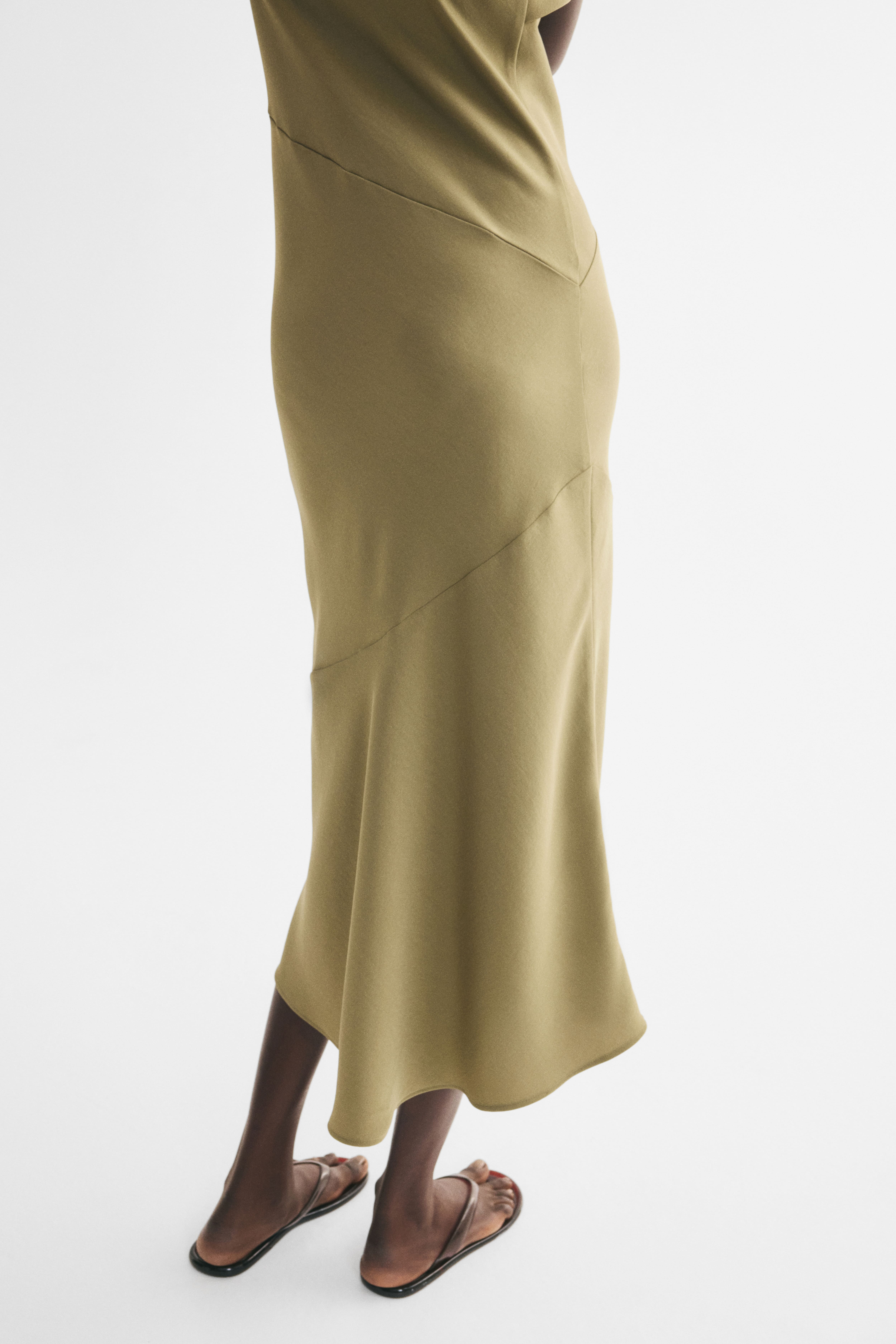 Asymmetric Strappy Dress