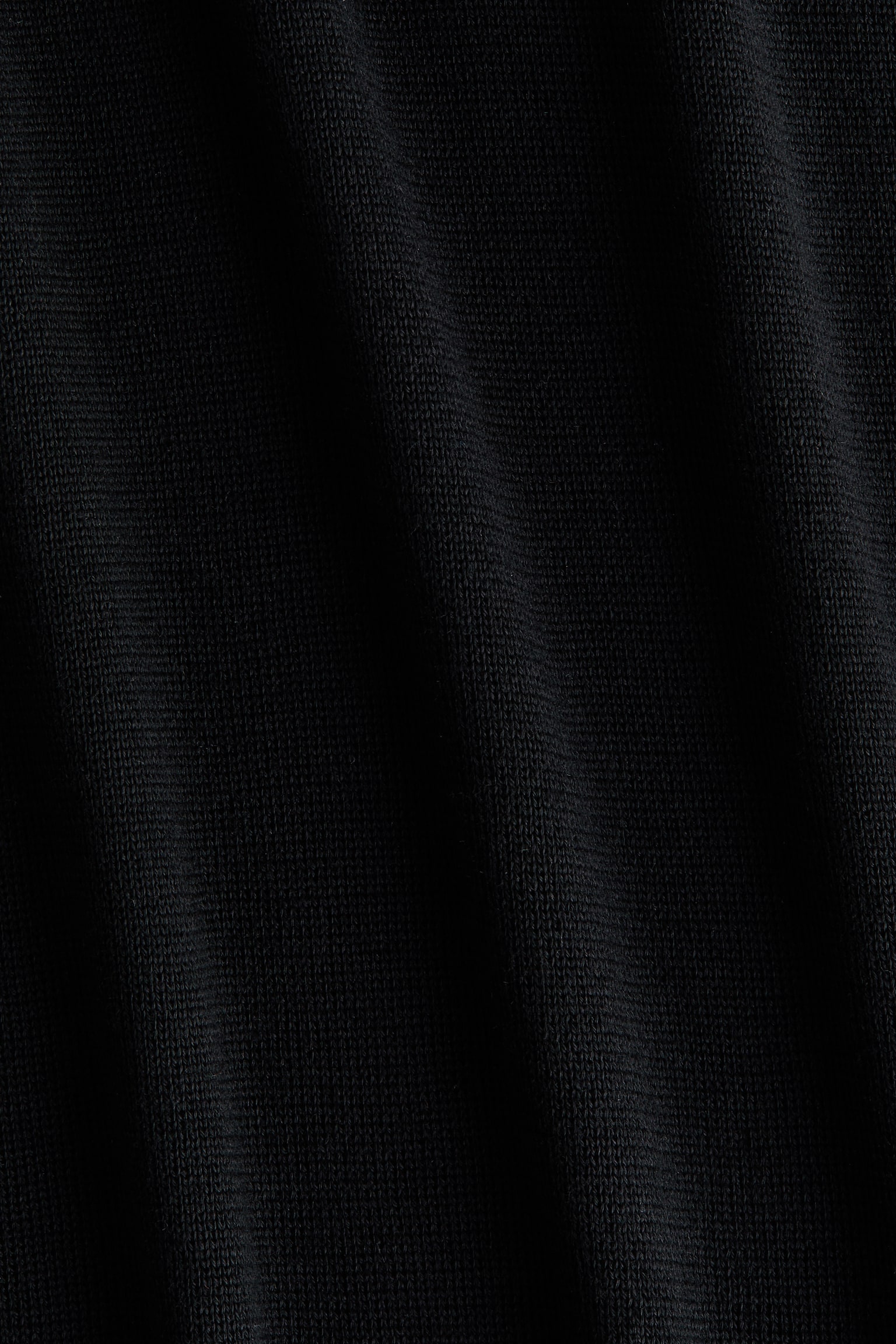 Женское платье H&M Fine-Knit Mock Turtleneck, цвет: Чёрный — фото 6