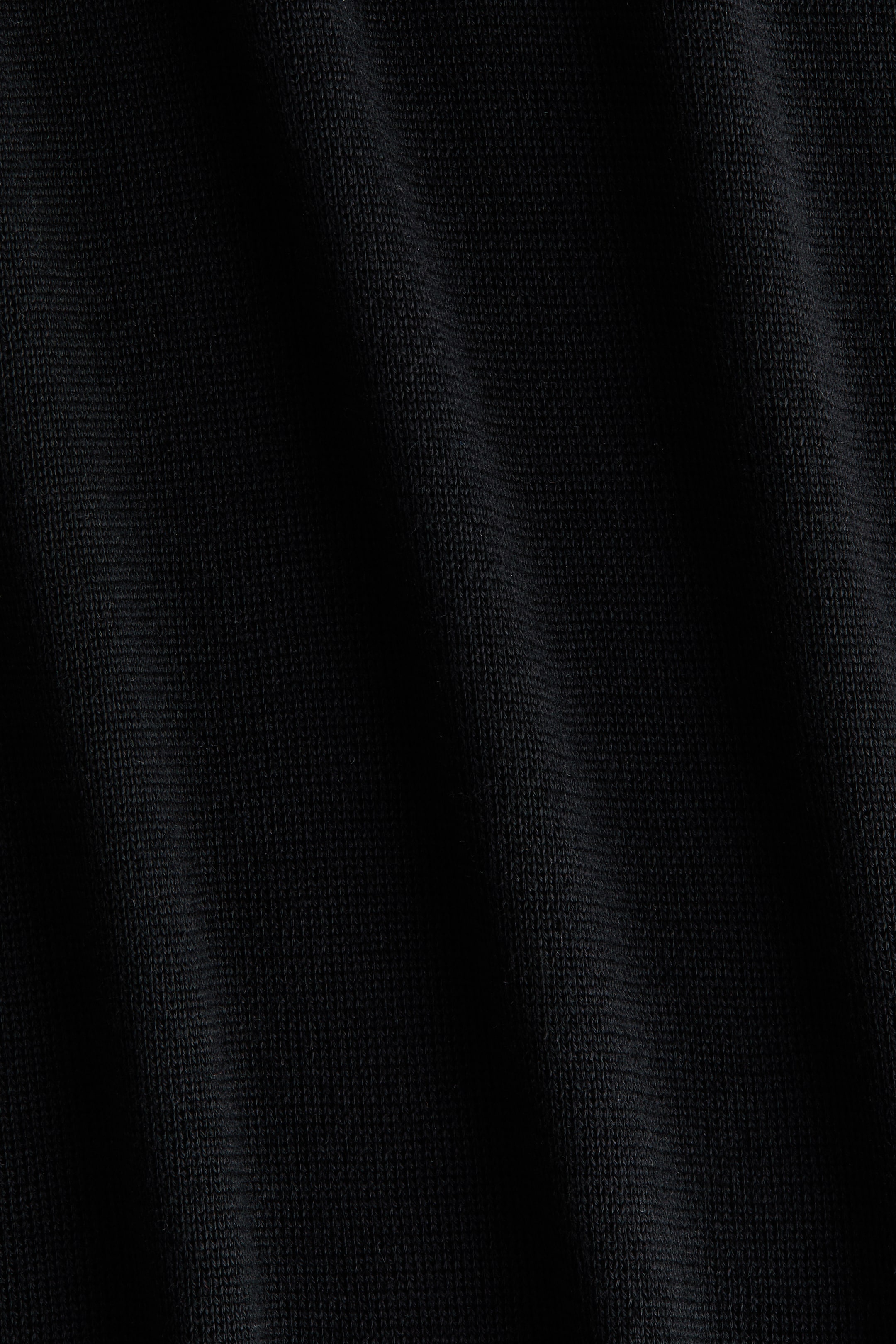 Fine-Knit Mock Turtleneck Dress