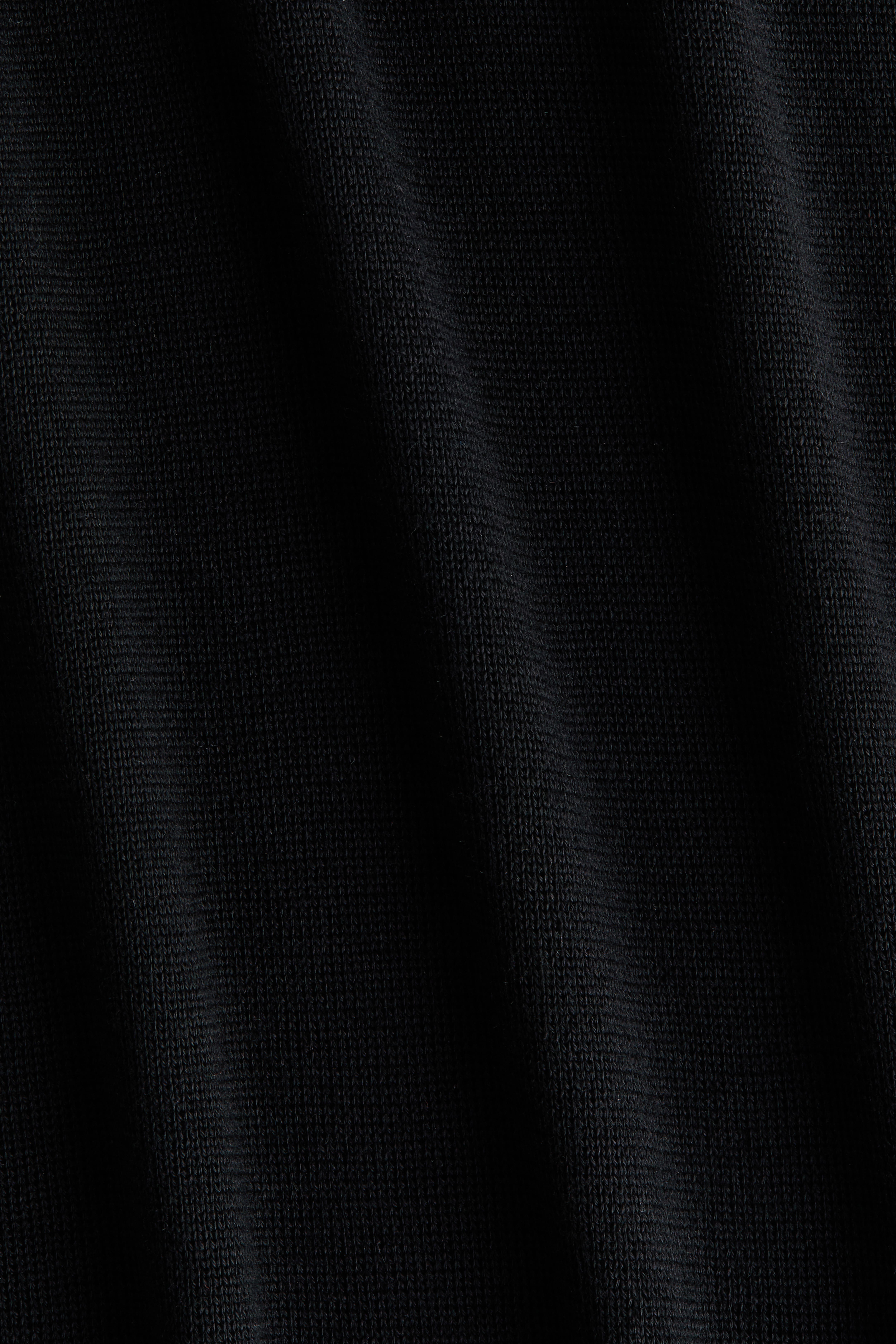 Fine-Knit Mock Turtleneck Dress
