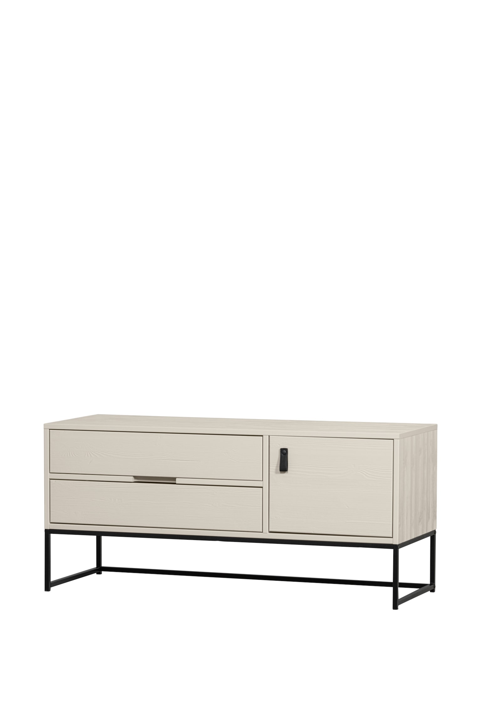 Silas Tv Meubel - Beige/Zwart - 1