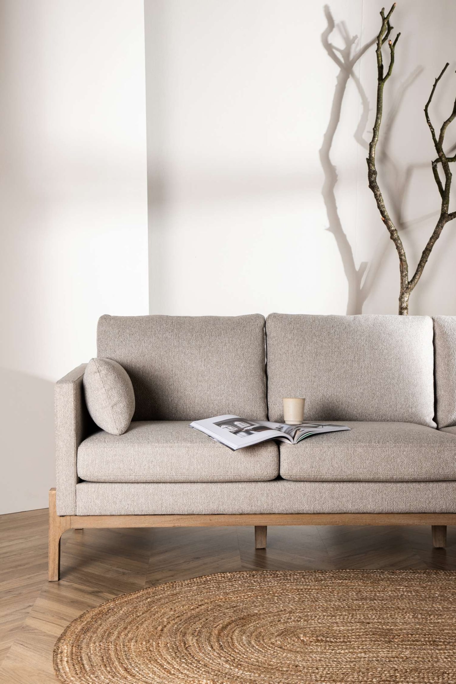 Olympia Soffa - Mdf, Vit - 2
