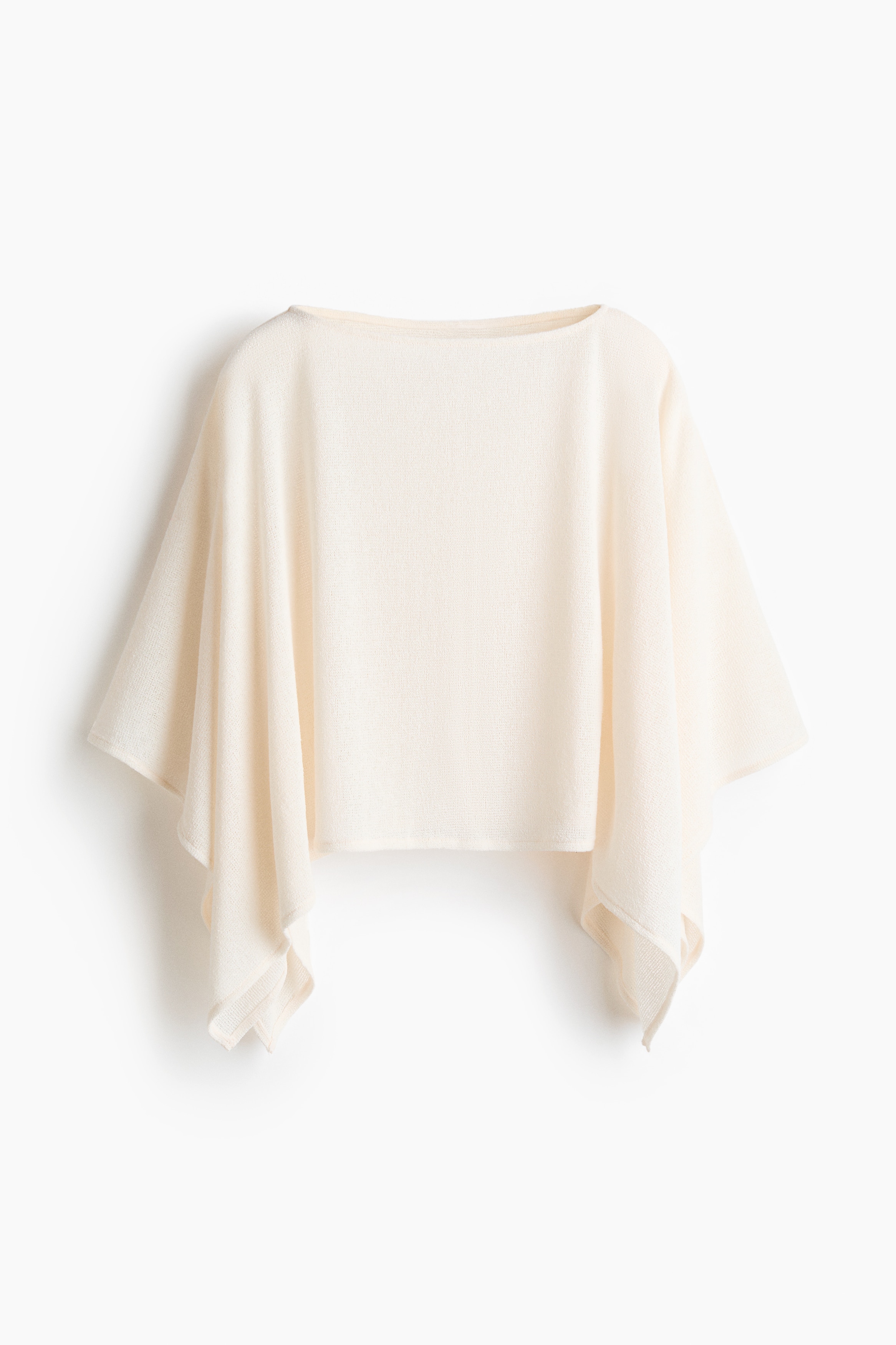 Top cape - Crème/Beige/Marron foncé