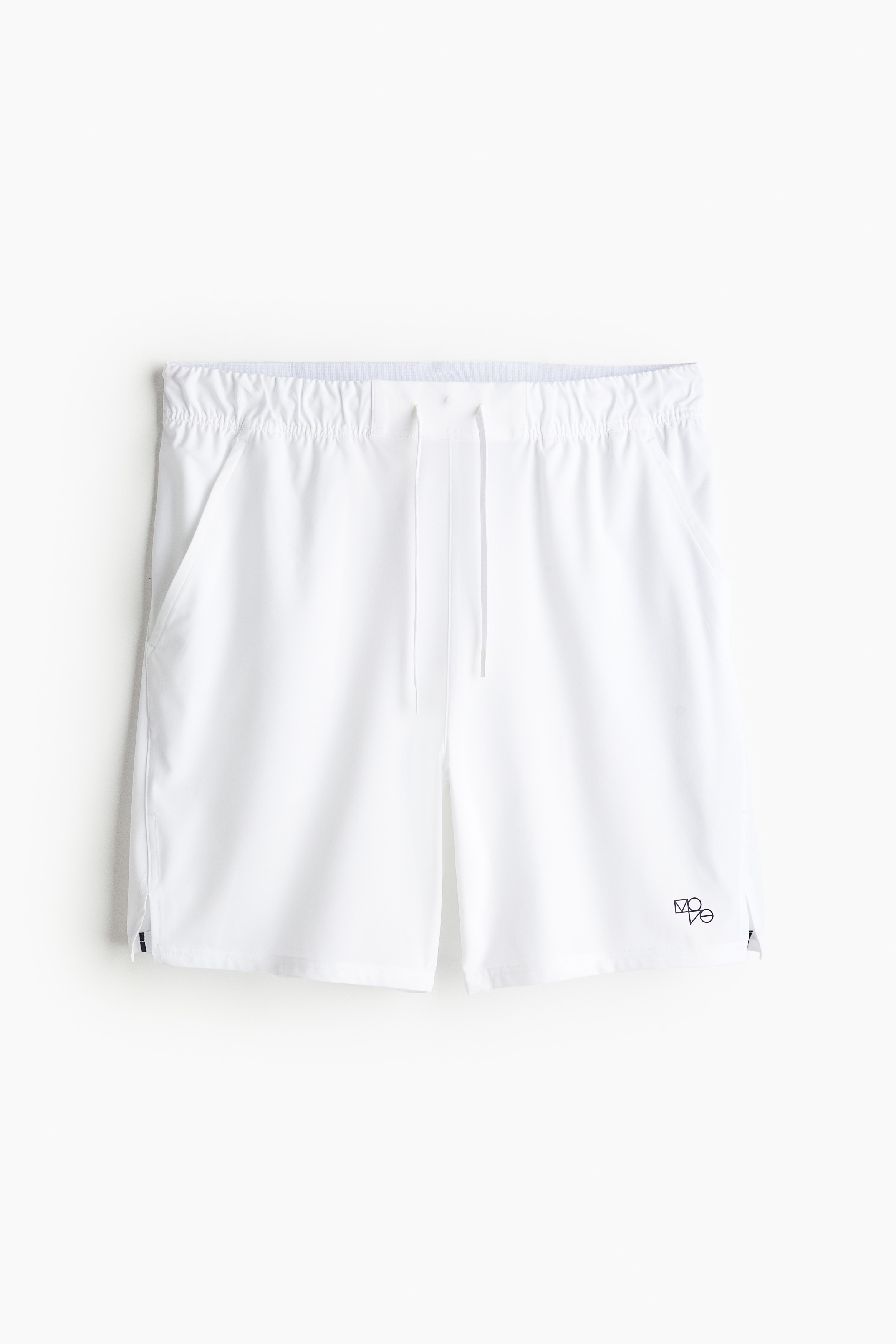 H & M - DryMove Tennisshorts - Weiß - Sportswear