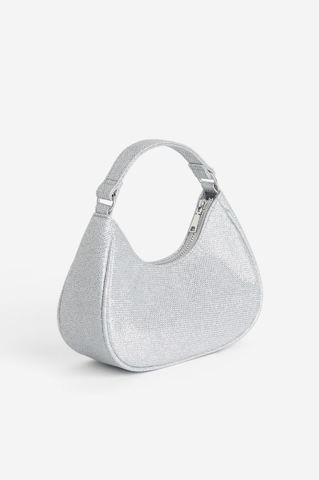 Håndtaske - Sølv - 3