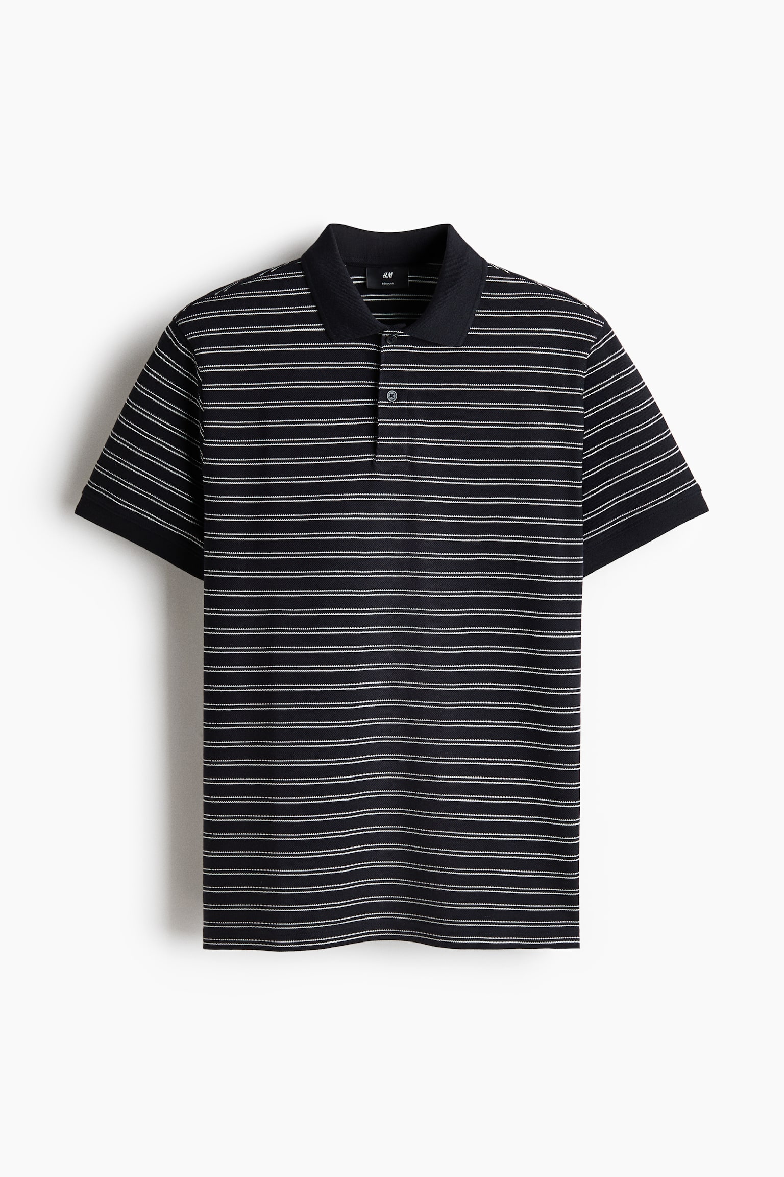 Regular-Fit Polo Shirt - Navy blue/striped/Black/White/Dark blue/Established/Orange - 1