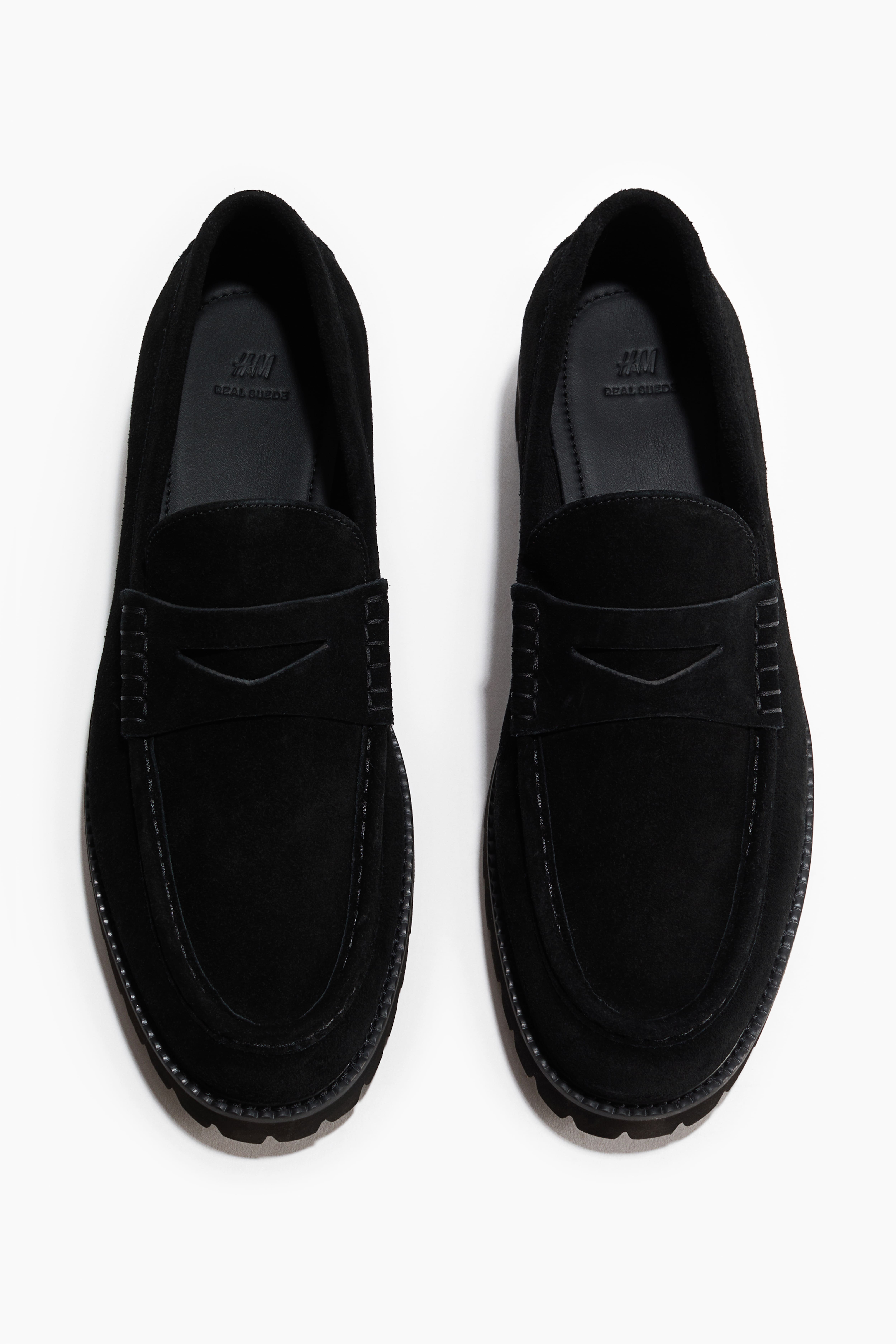 Suede Loafers
