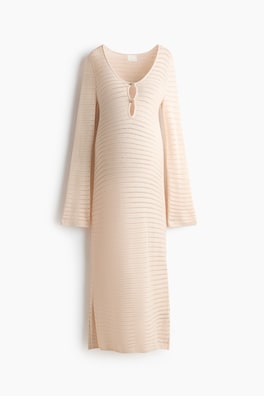 MAMA Klänning med virkad look