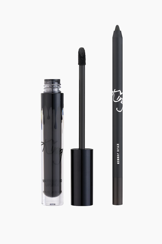 King Kylie Matte Liquid Lip Kit - Dead Of Knight/A Decade/Kylie Jennner Lips/True Brown K - 1