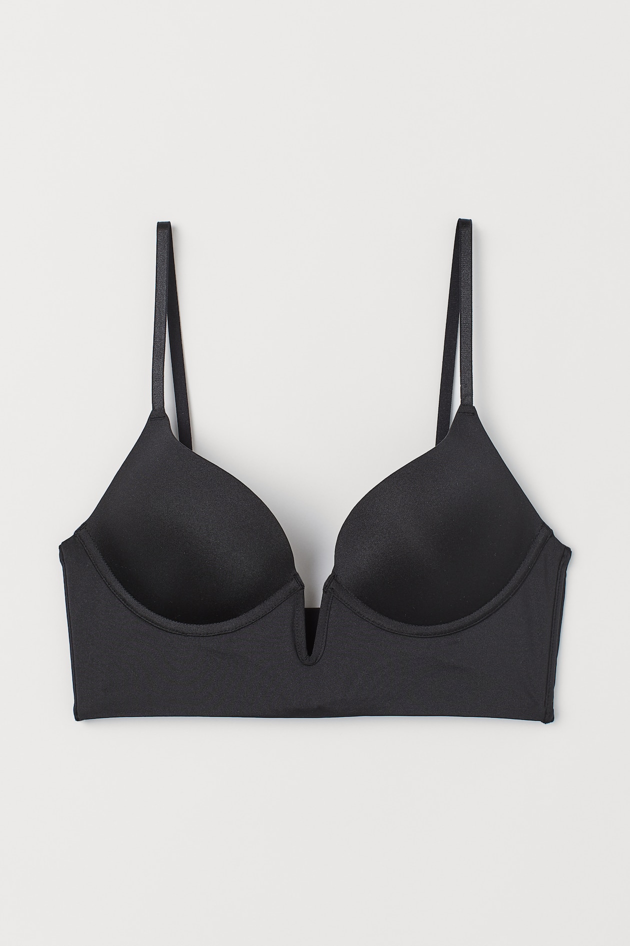 Microfiber Push-up Bralette - Black - Ladies | H&M US