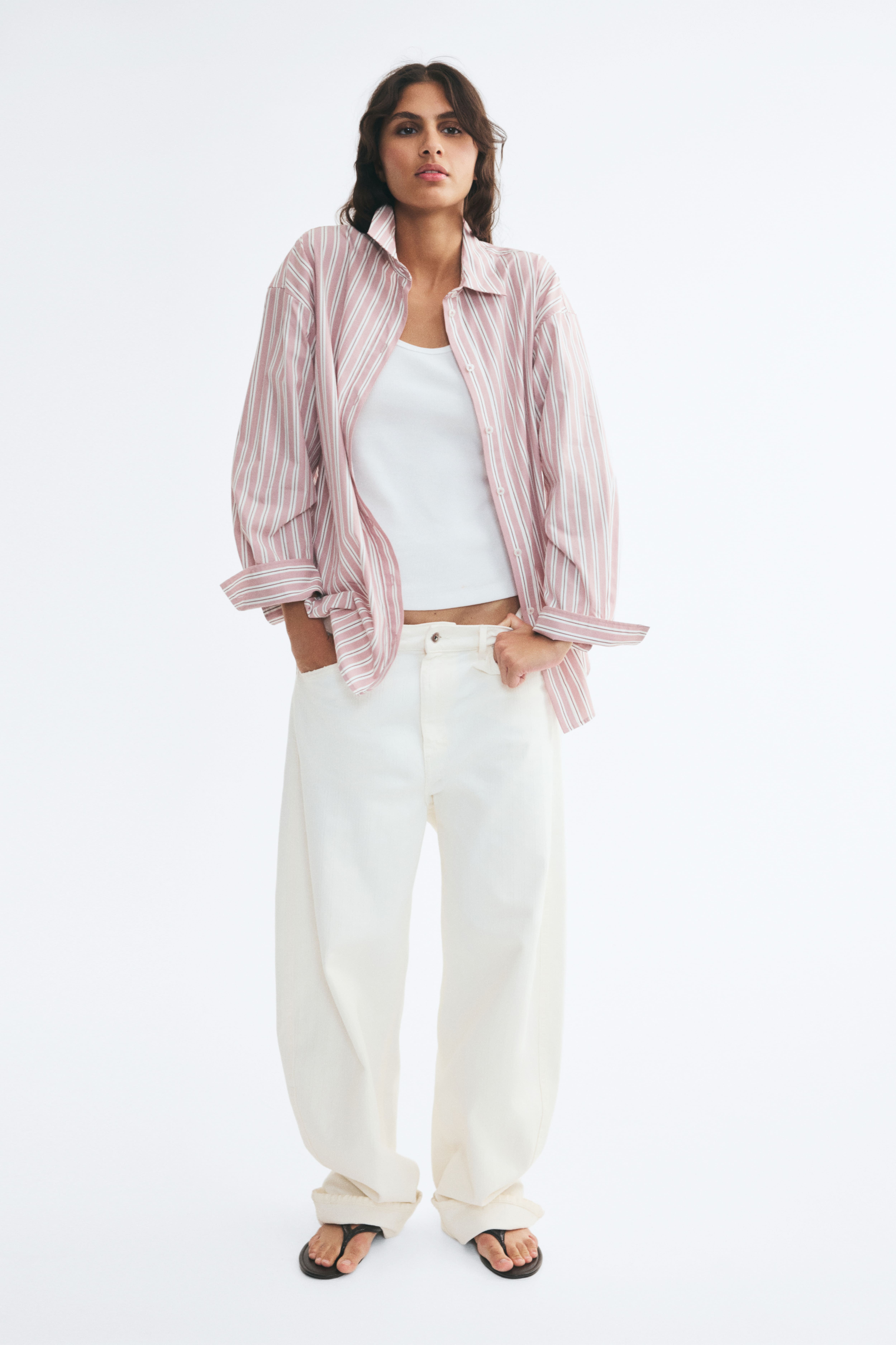 Oversized Poplin Shirt