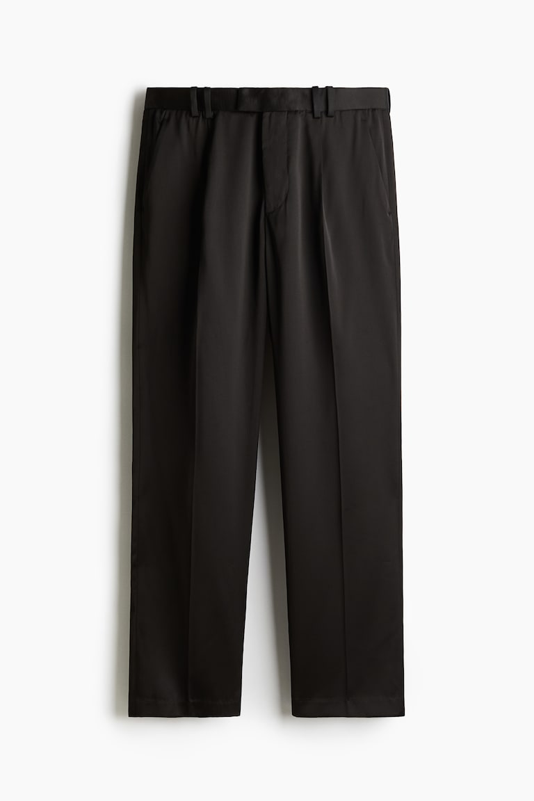 Pantaloni in satin Relaxed Fit