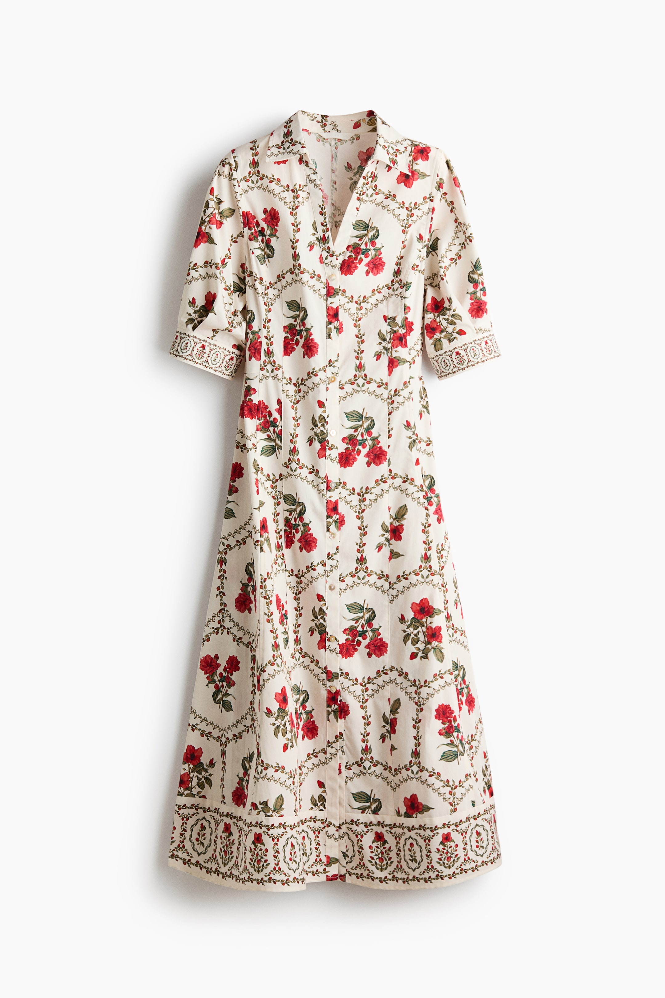 Poplin Shirt Dress