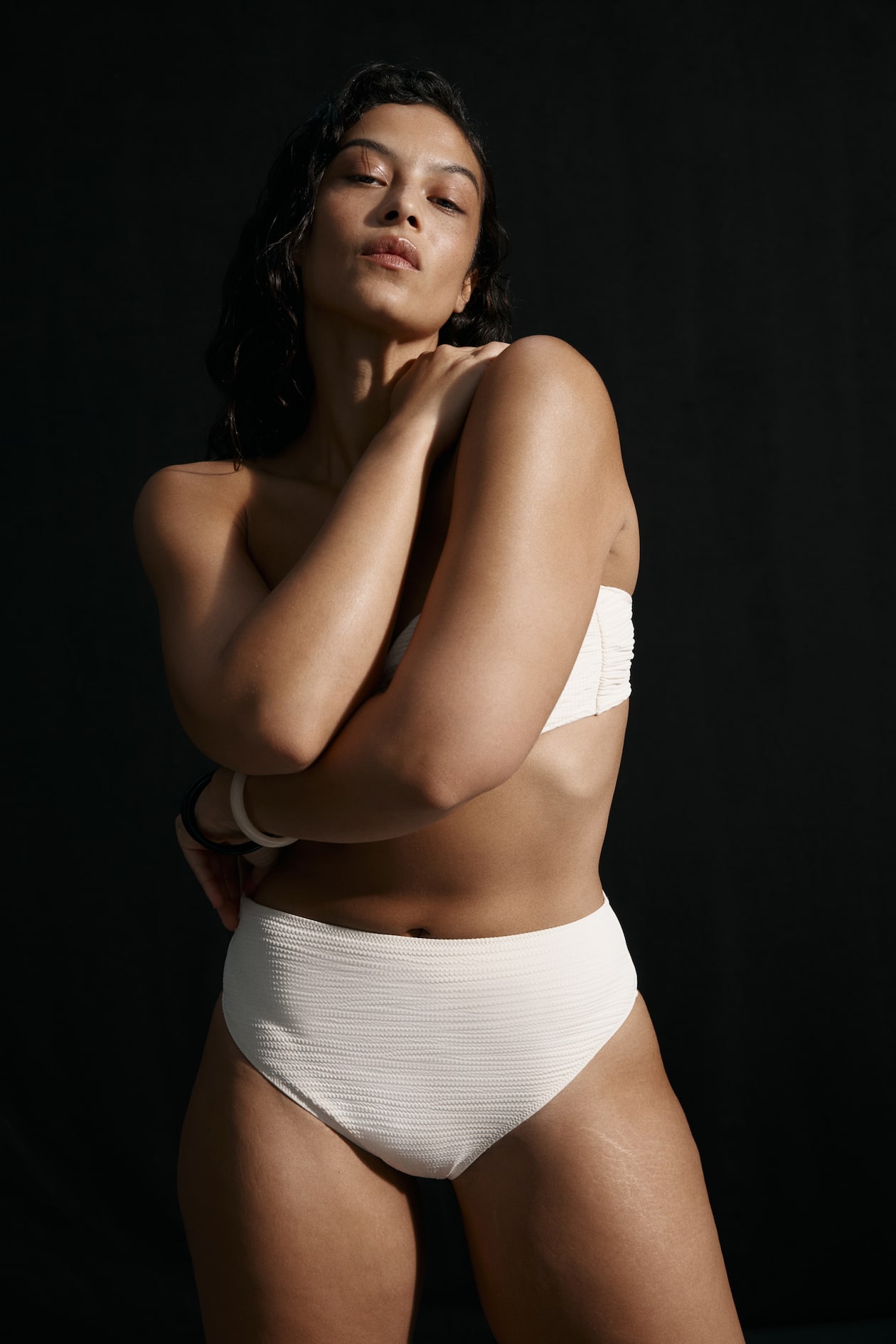 High Waist Cheeky Bikini Bottoms - image 3