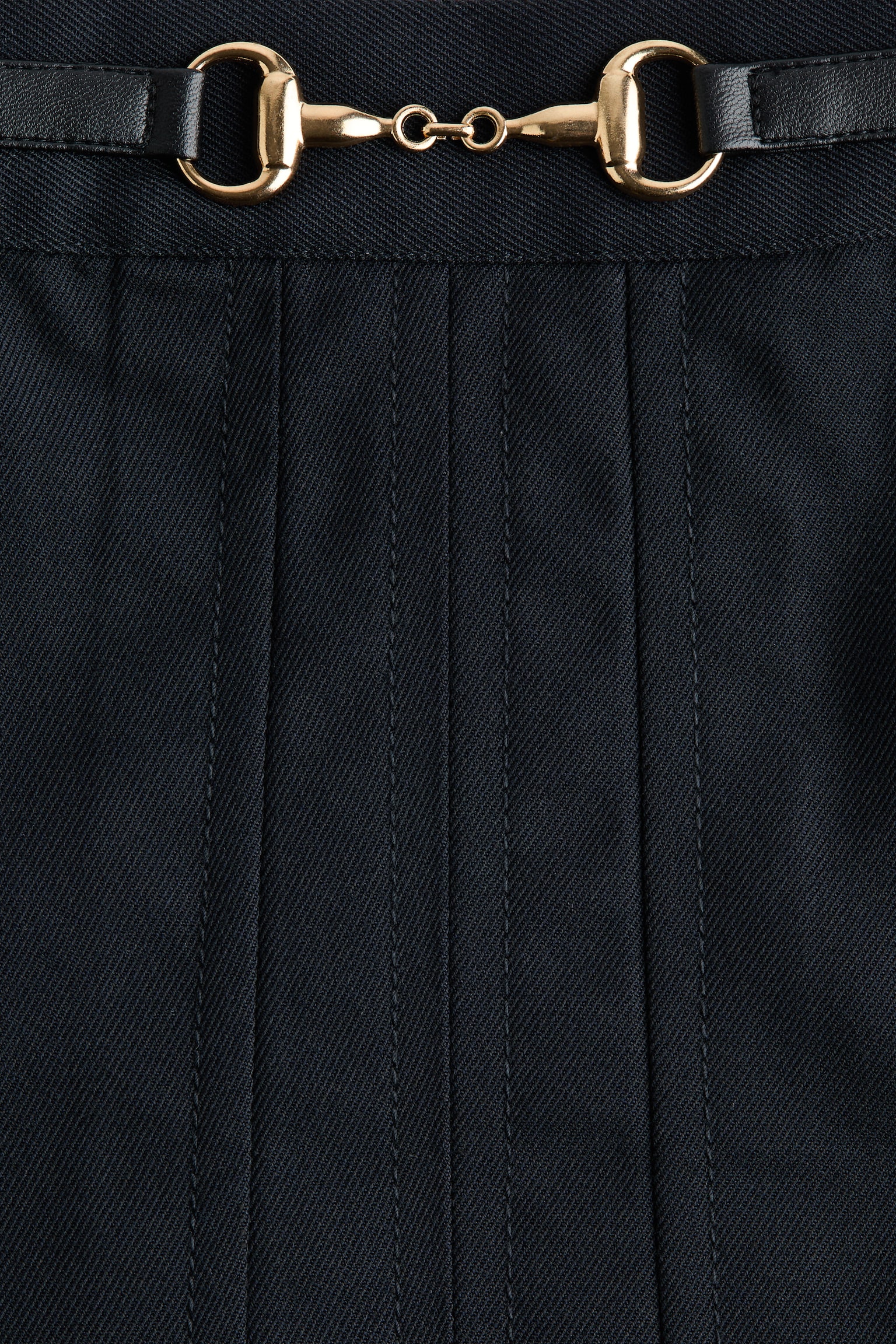 Pleated skirt - Navy blue - 5