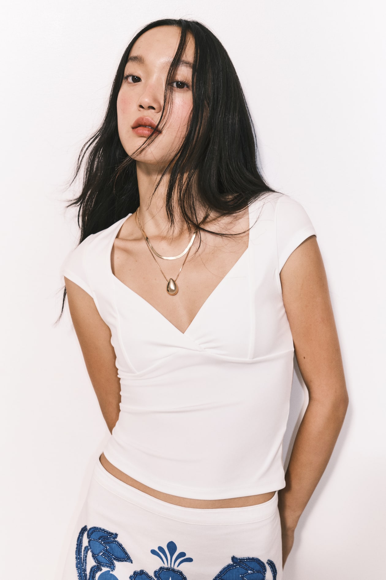 Cap-Sleeved Top