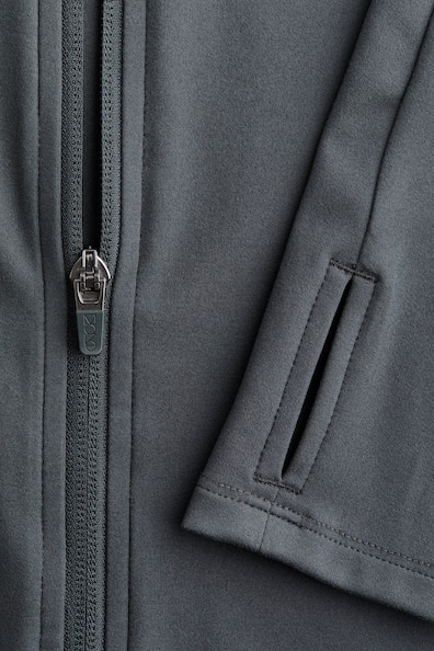 Veste De Sport Zippée Holloway – Homme, Taille M, Coupe-vent Et Déperlante, Bleu Marine