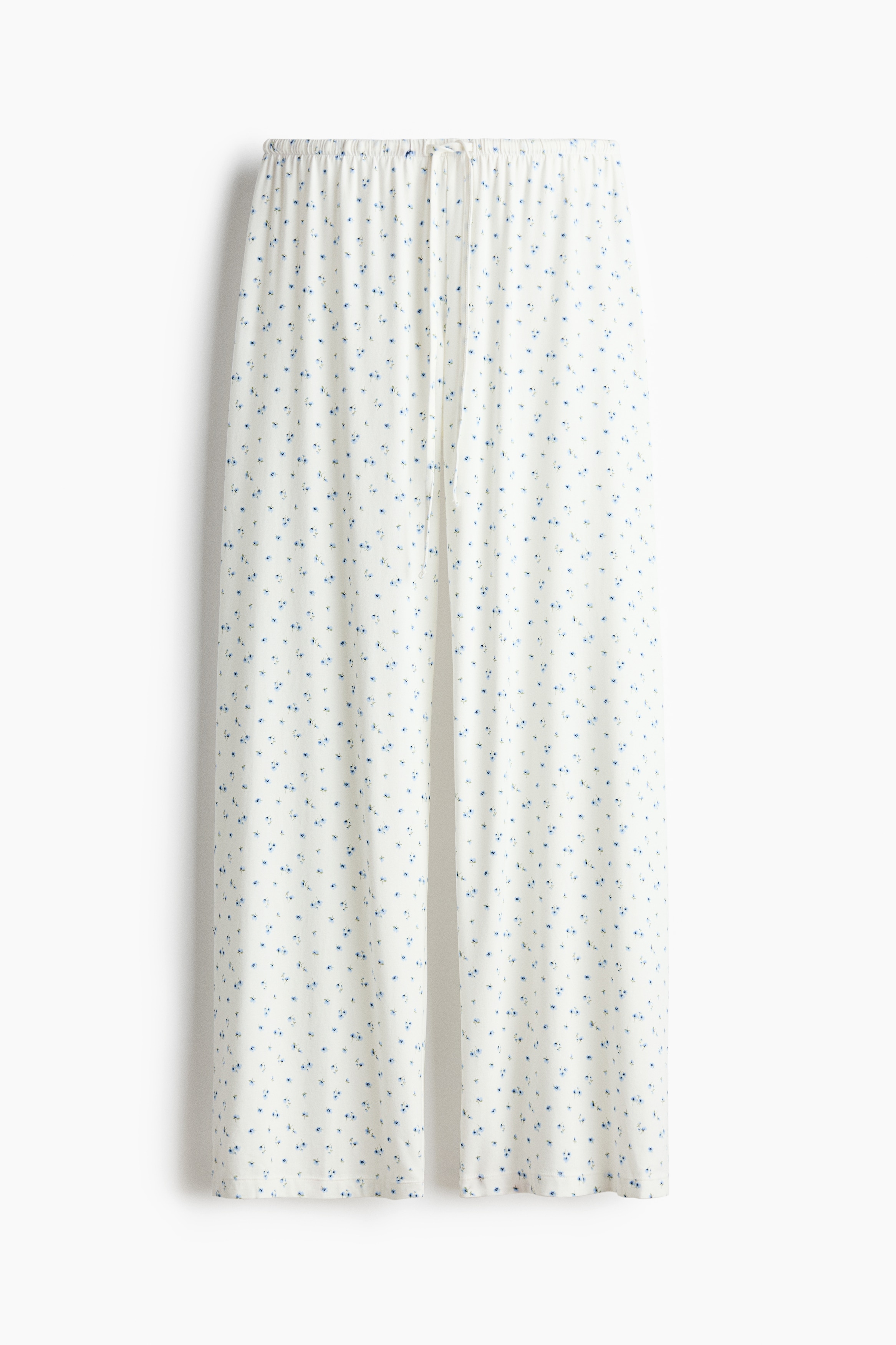 Viscose-blend pyjama bottoms