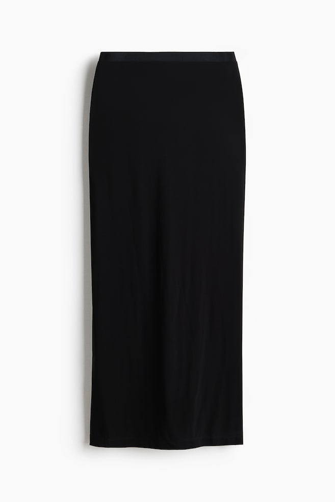 Sheer Tube Skirt - Black - 1