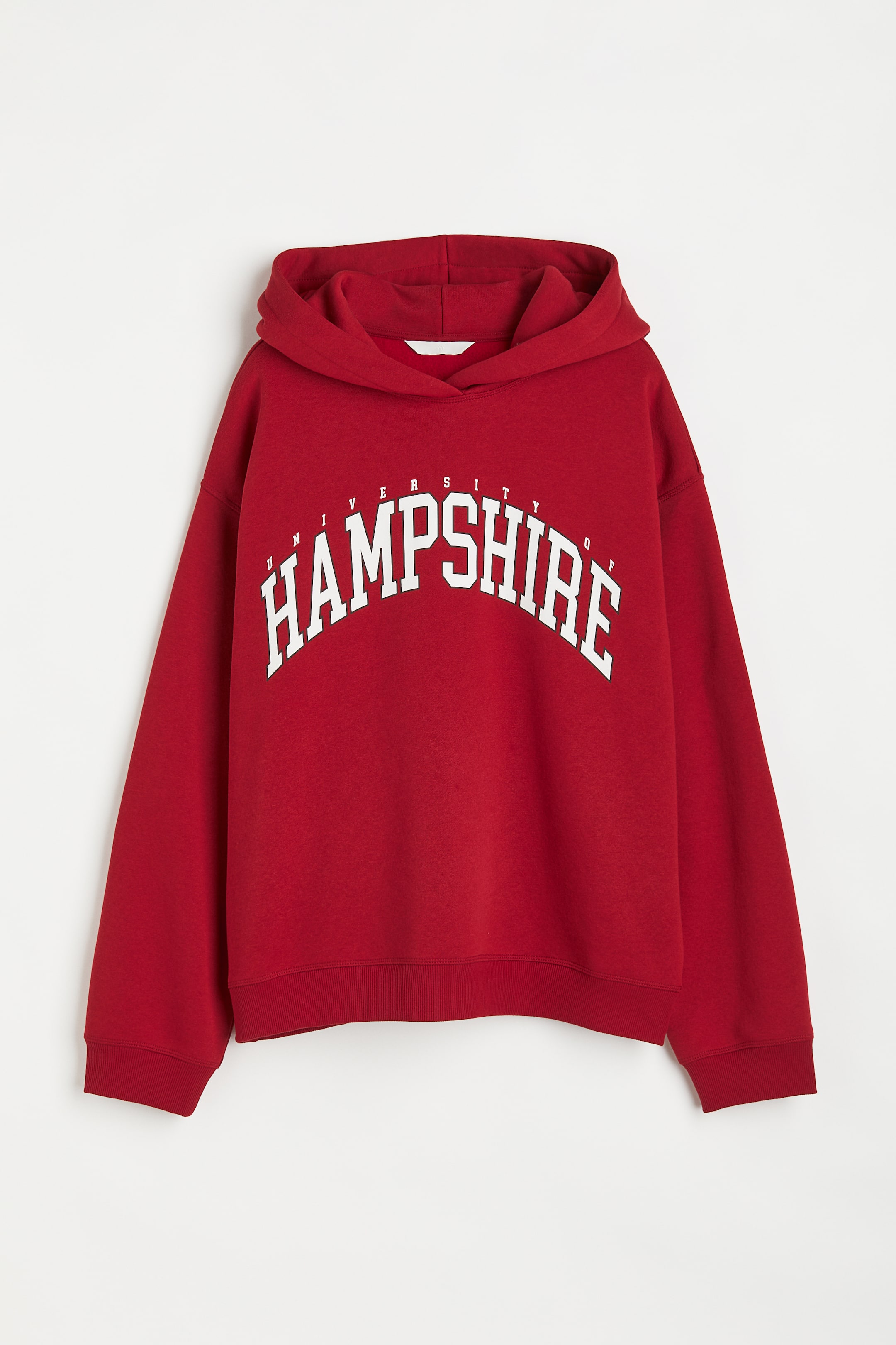 Xem ảnh lớn hơn: Áo hoodie in hình - Màu đỏ/Hampshire - Ladies | H&M VN 1