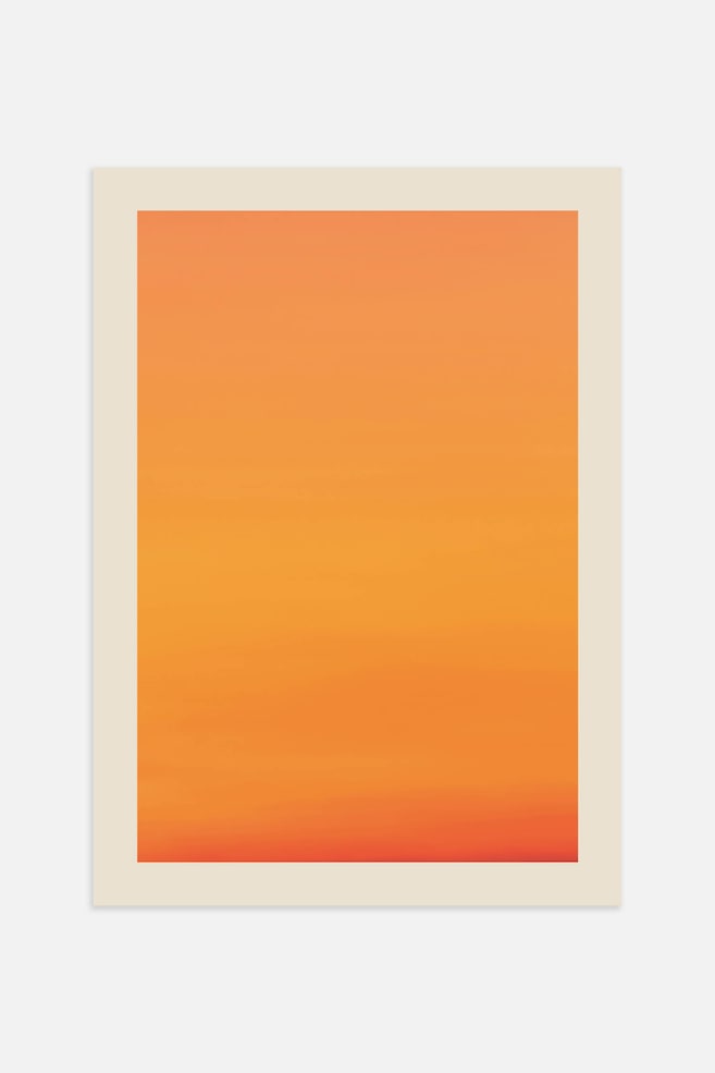 Golden Dusk Póster - Naranja - 1