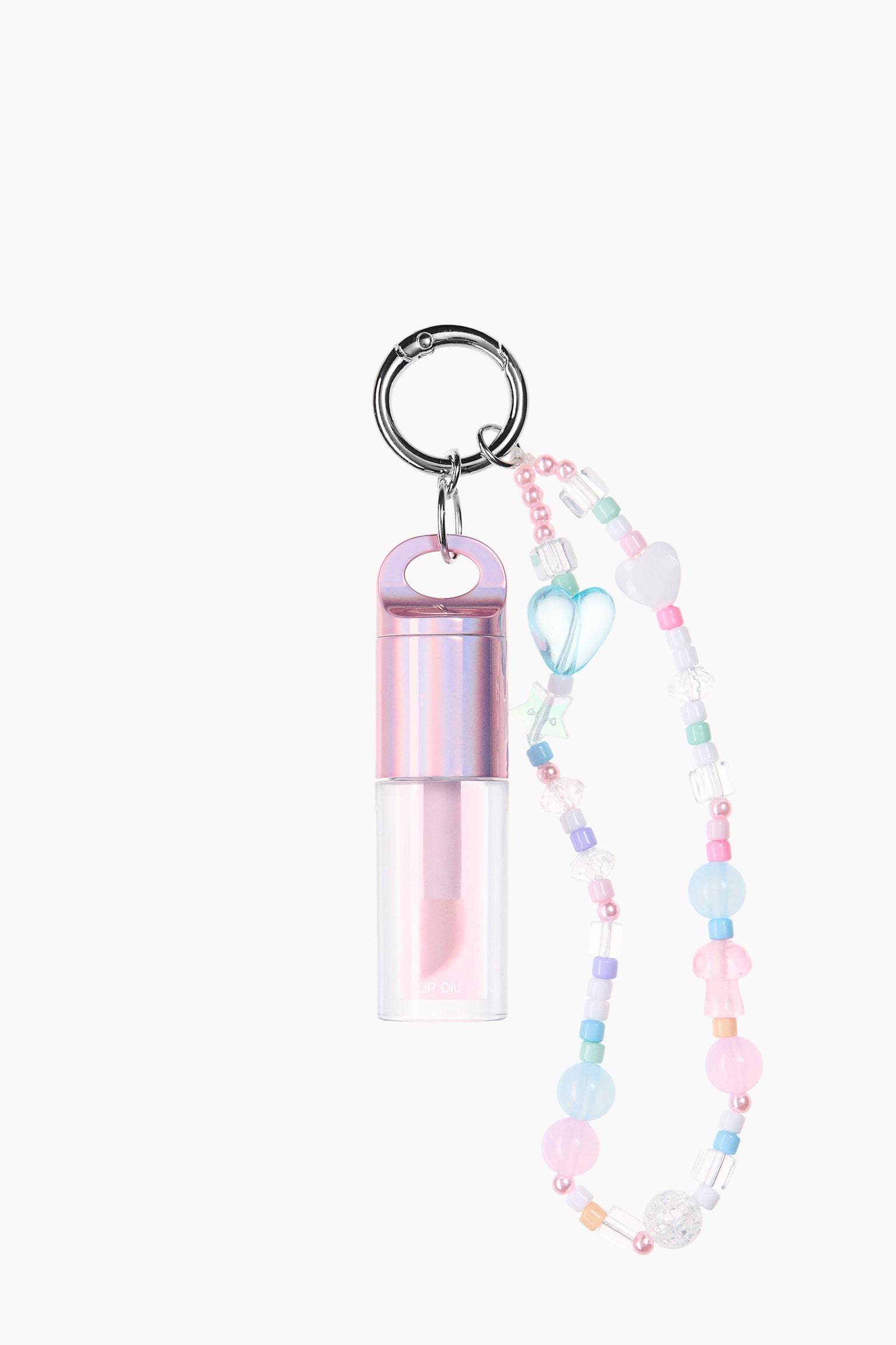 Llavero con bálsamo labial - Rosa/Perla/Blueberry