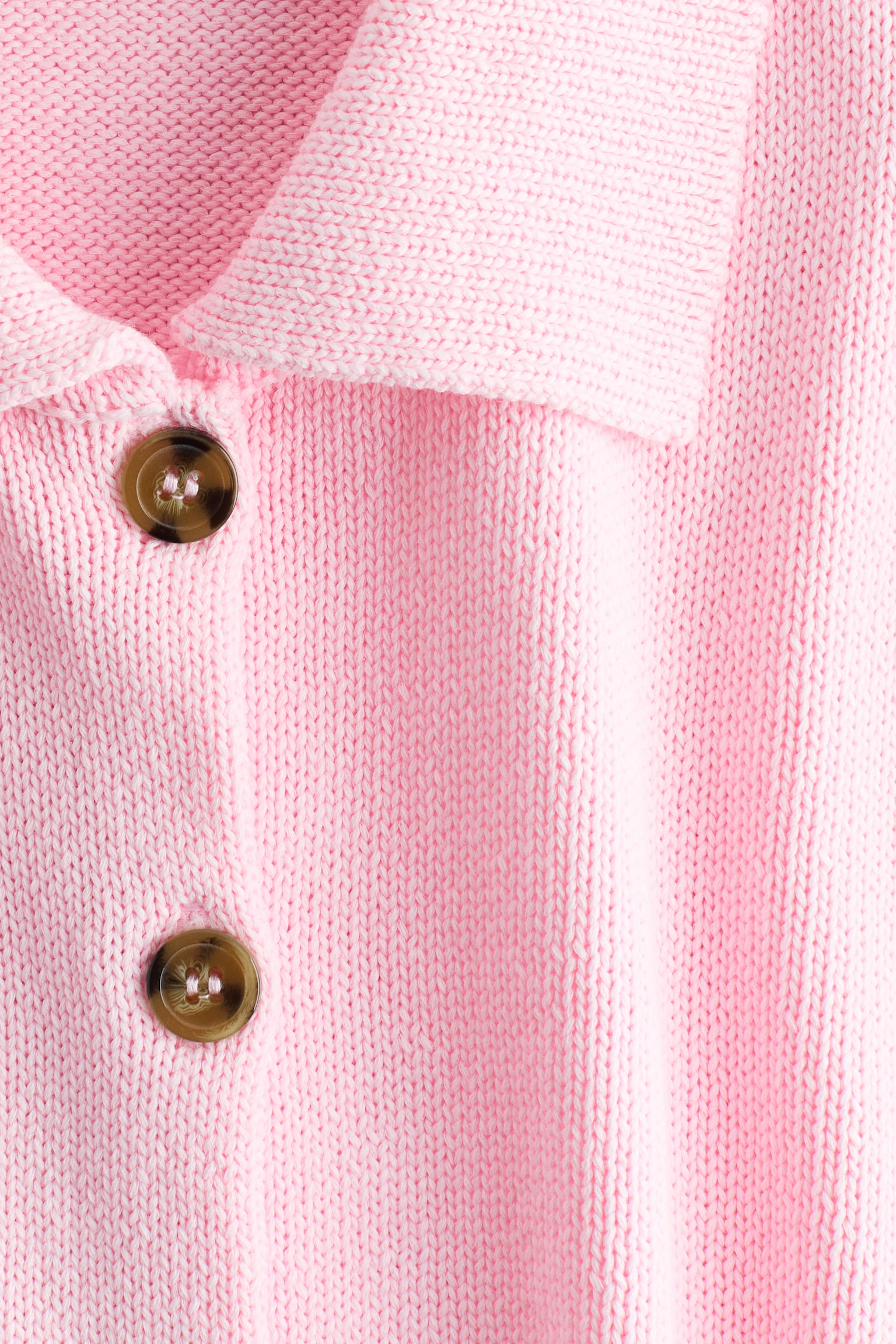 Short-sleeved cardigan - Light pink - 4