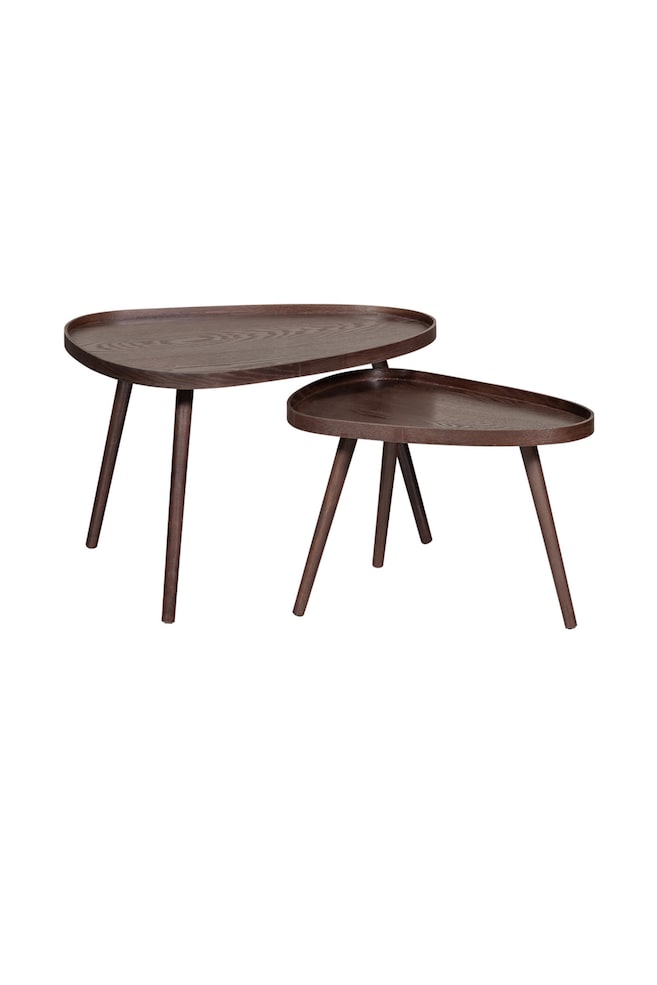 Nissa Table D’appoint - Set De 2 - Marron - 1