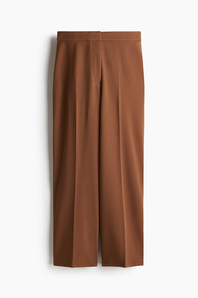 Ankle-length trousers - Brown - 1