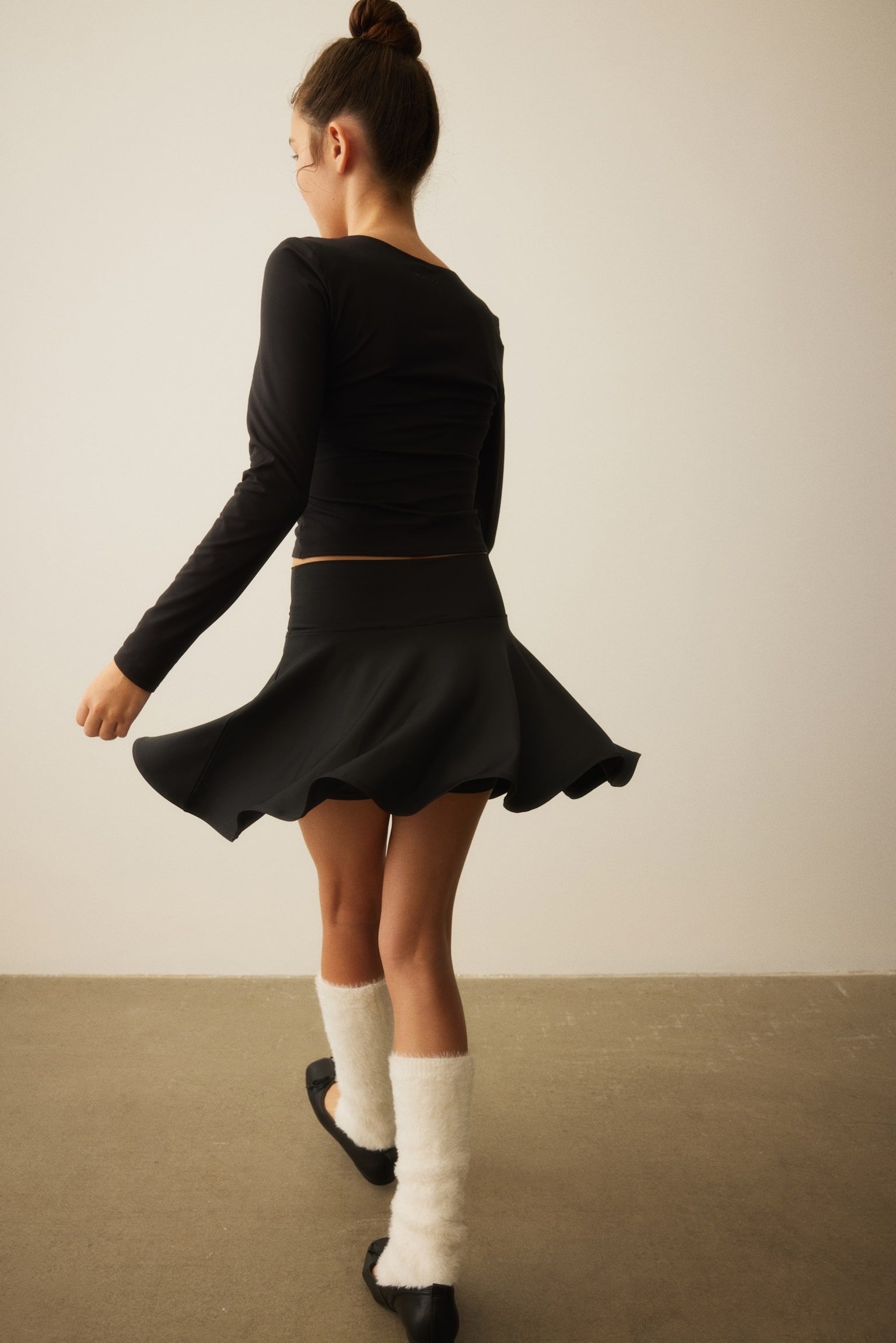 T-shirt de sport croisé SoftMove🅪 - Noir - 6