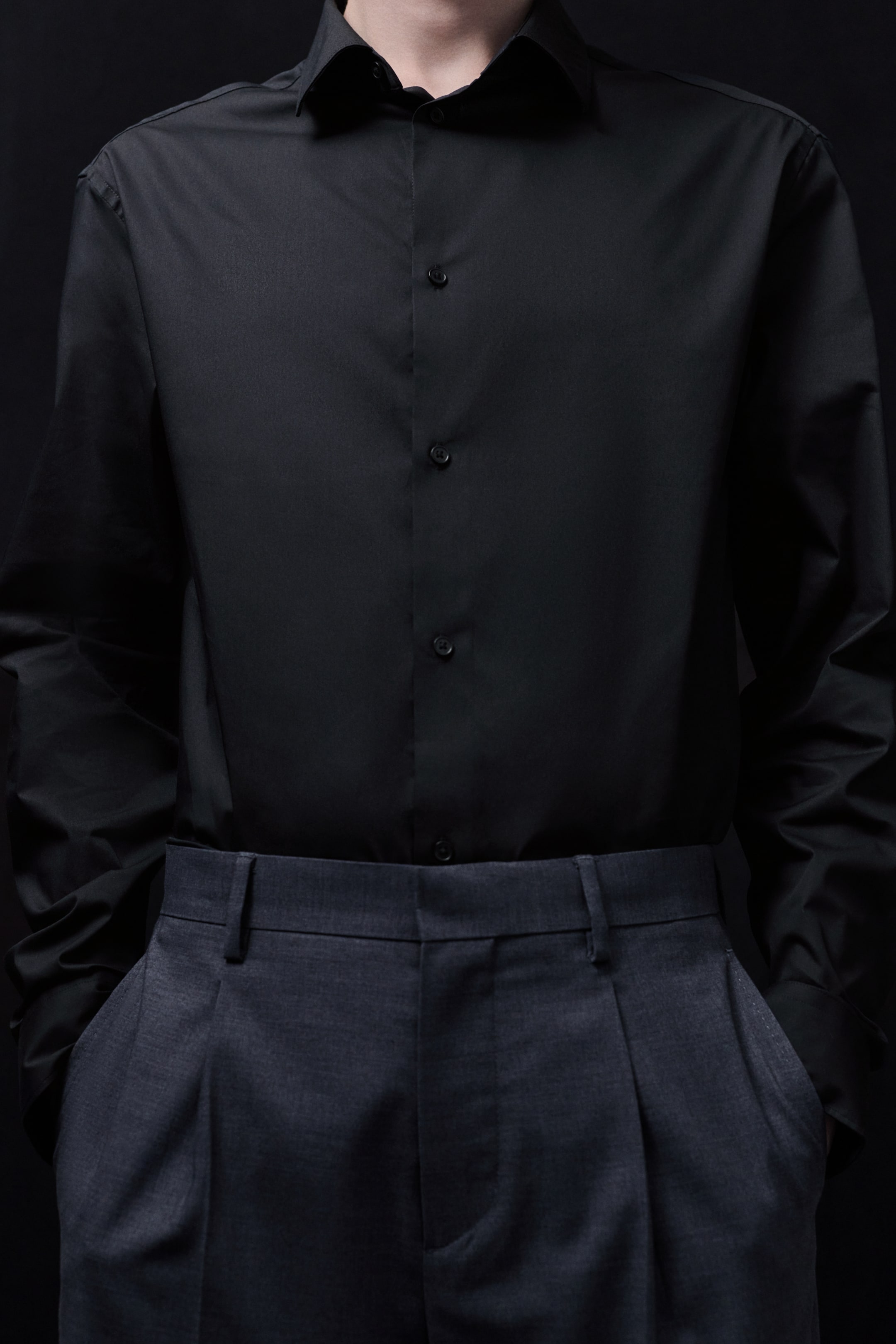 Slim-Fit Stretch Shirt