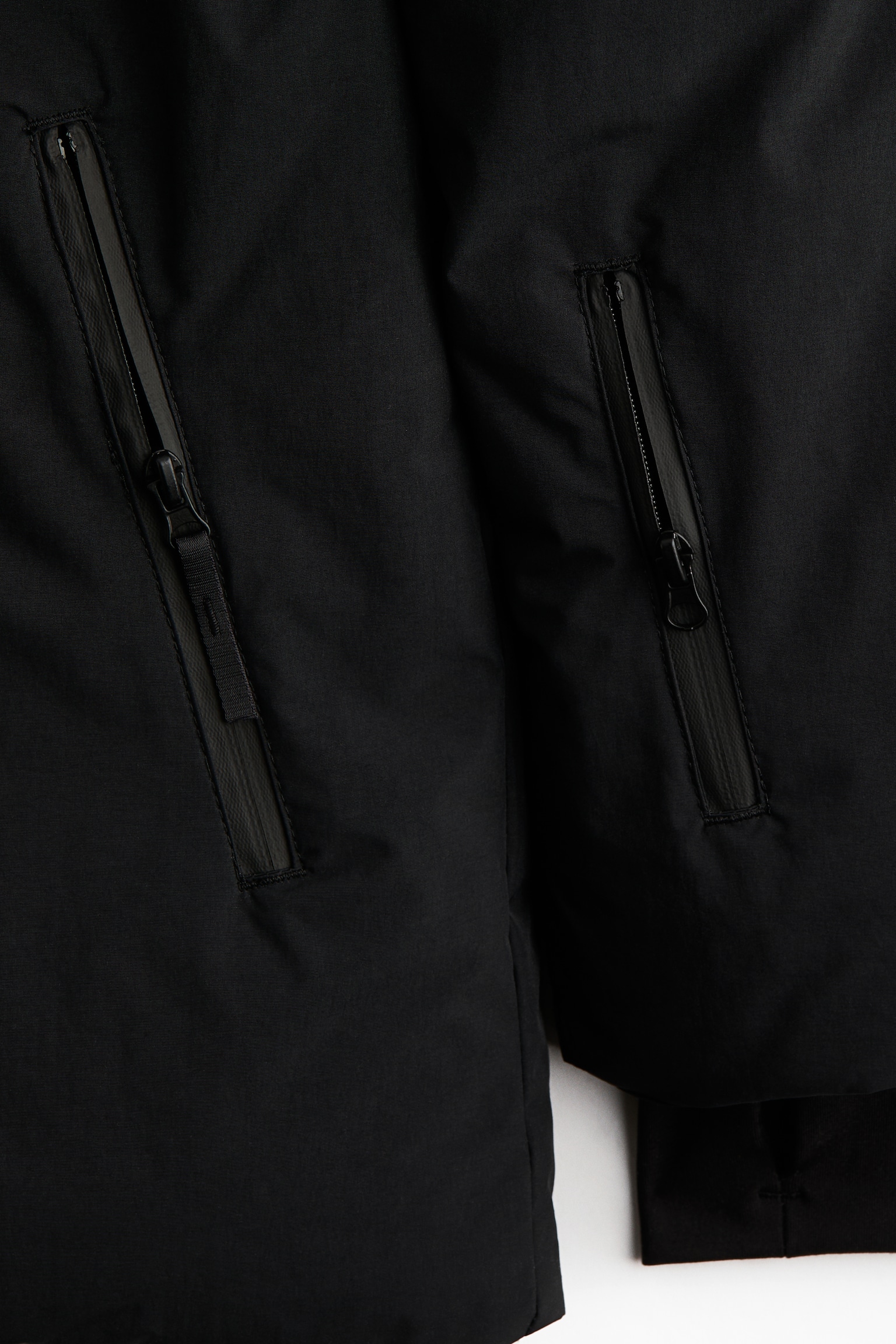 Padded sports jacket with ThermoMove™ - Black/Light beige - 5