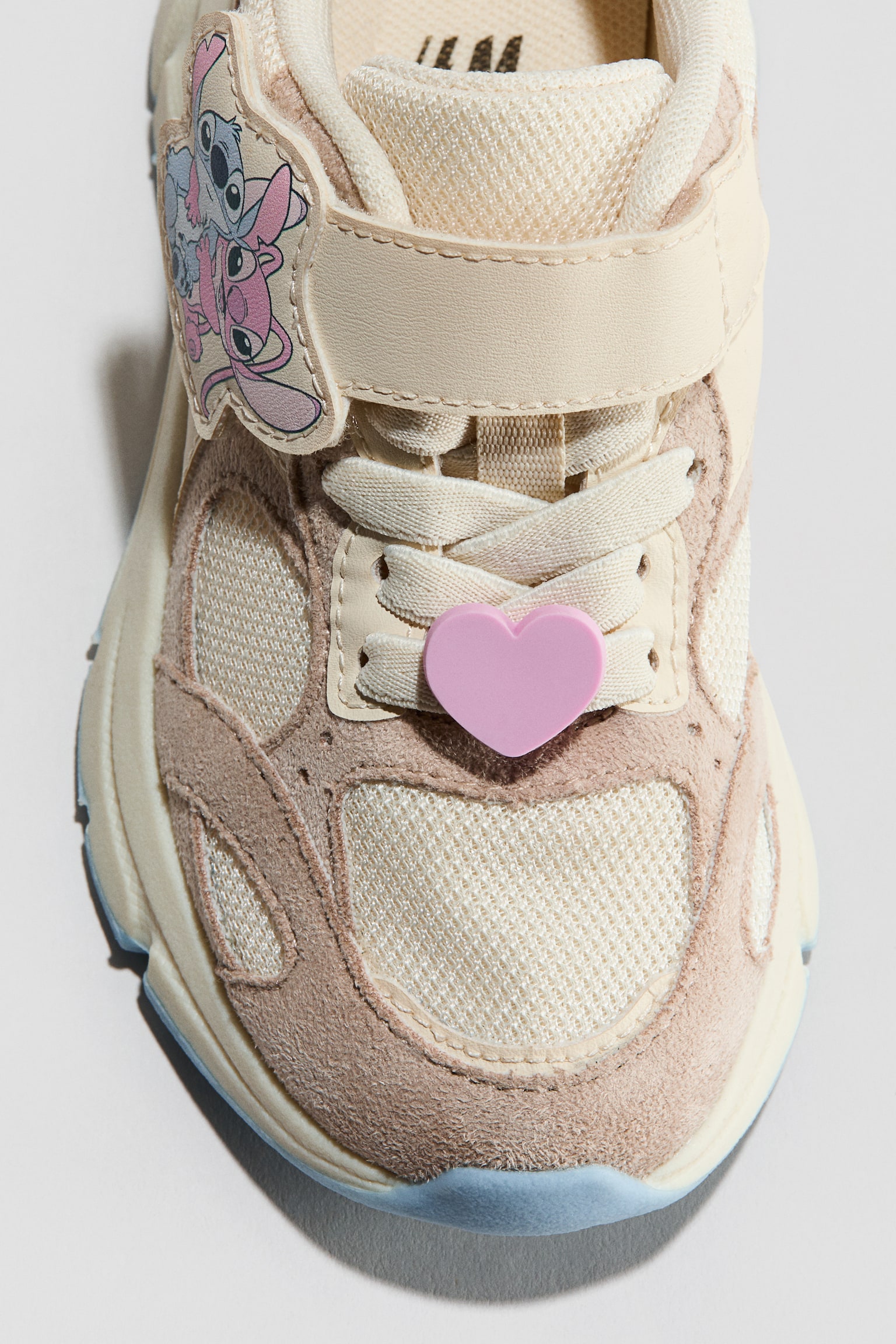 Детские кроссовки H&M Charm-Detail, цвет: Бежевый — фото 4