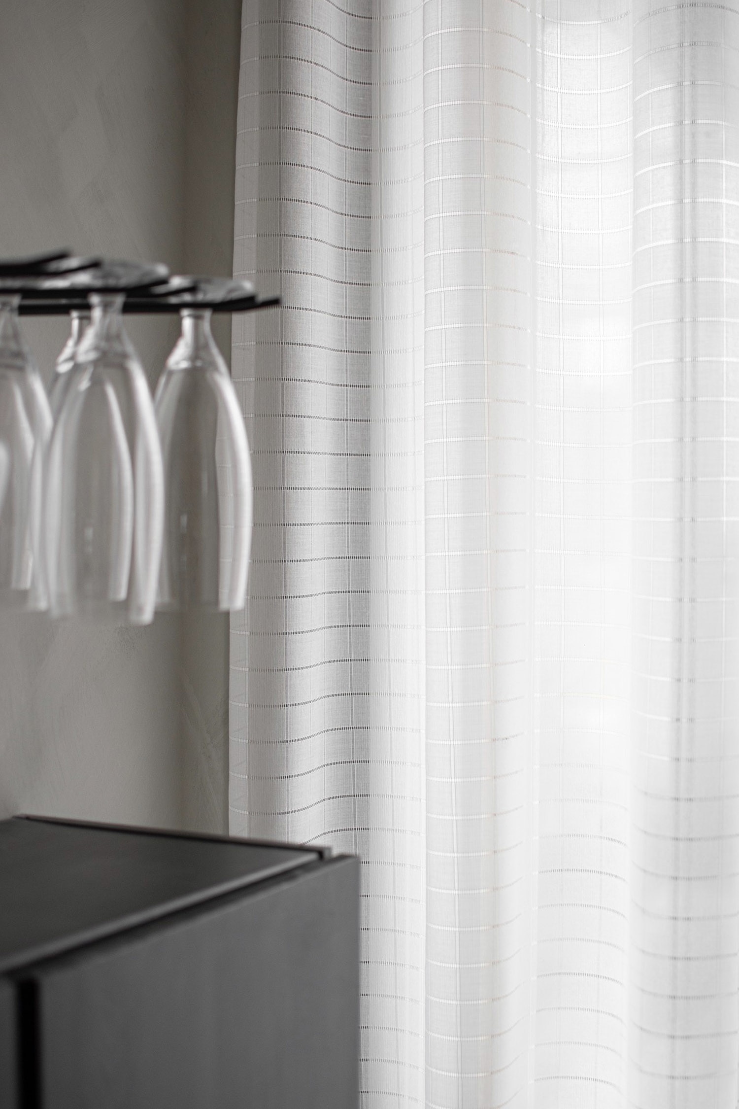 Pack De 1 Cortina Larga Minna - Branco