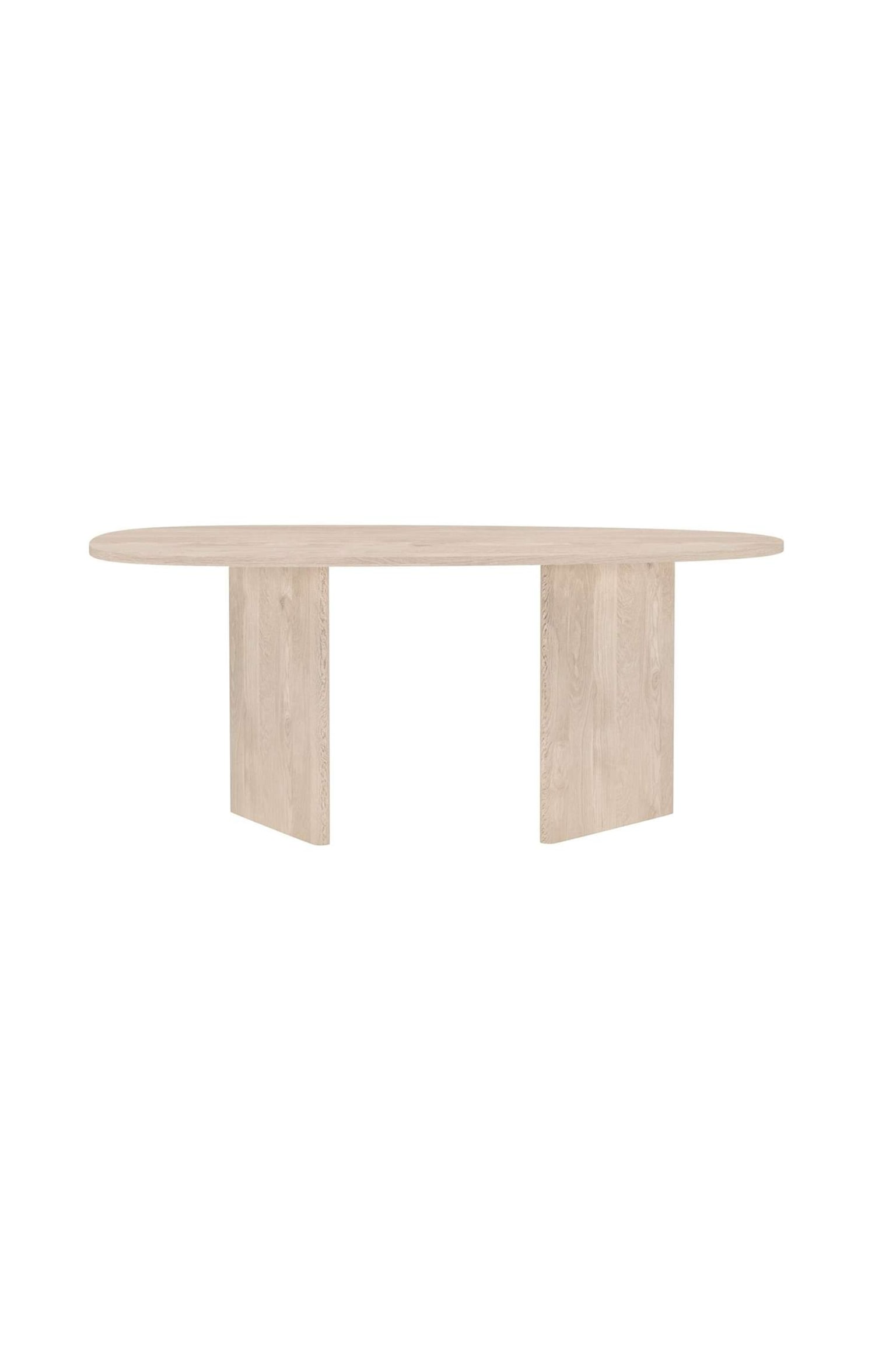 Tavolo Ovale Grönvik-Mdf, Naturale - 1